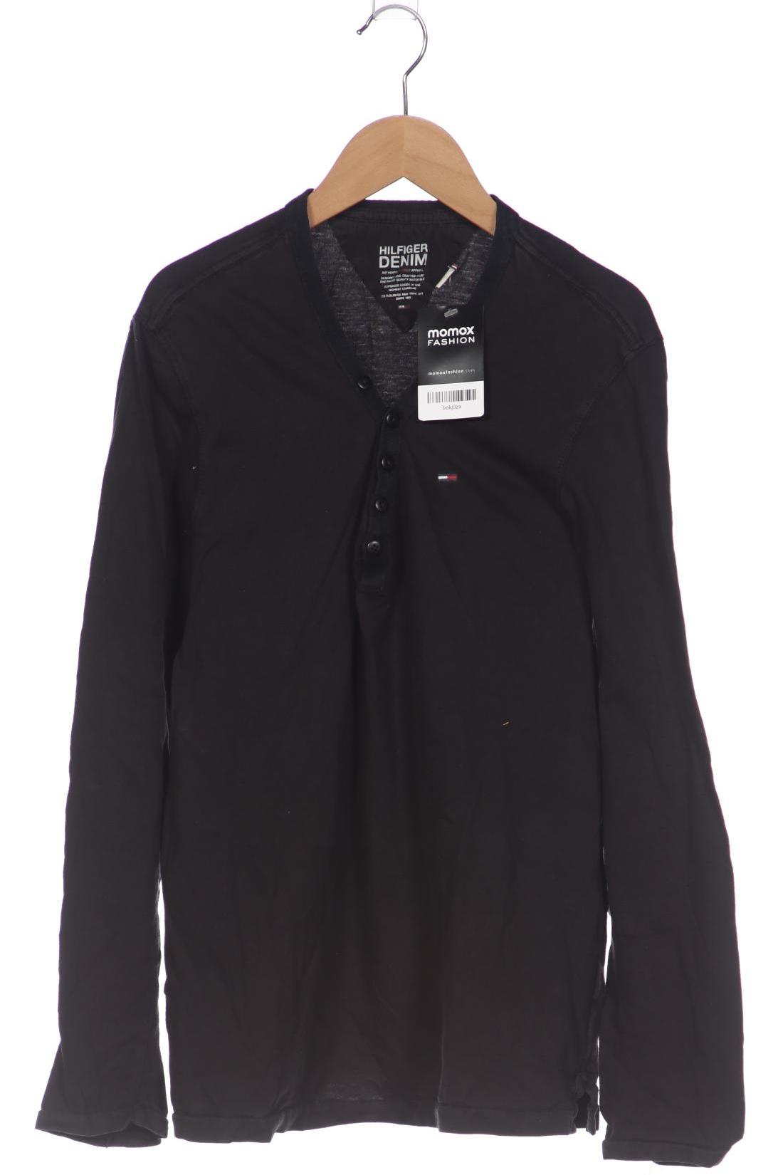 

Hilfiger Denim Herren Langarmshirt, schwarz, Gr. 52