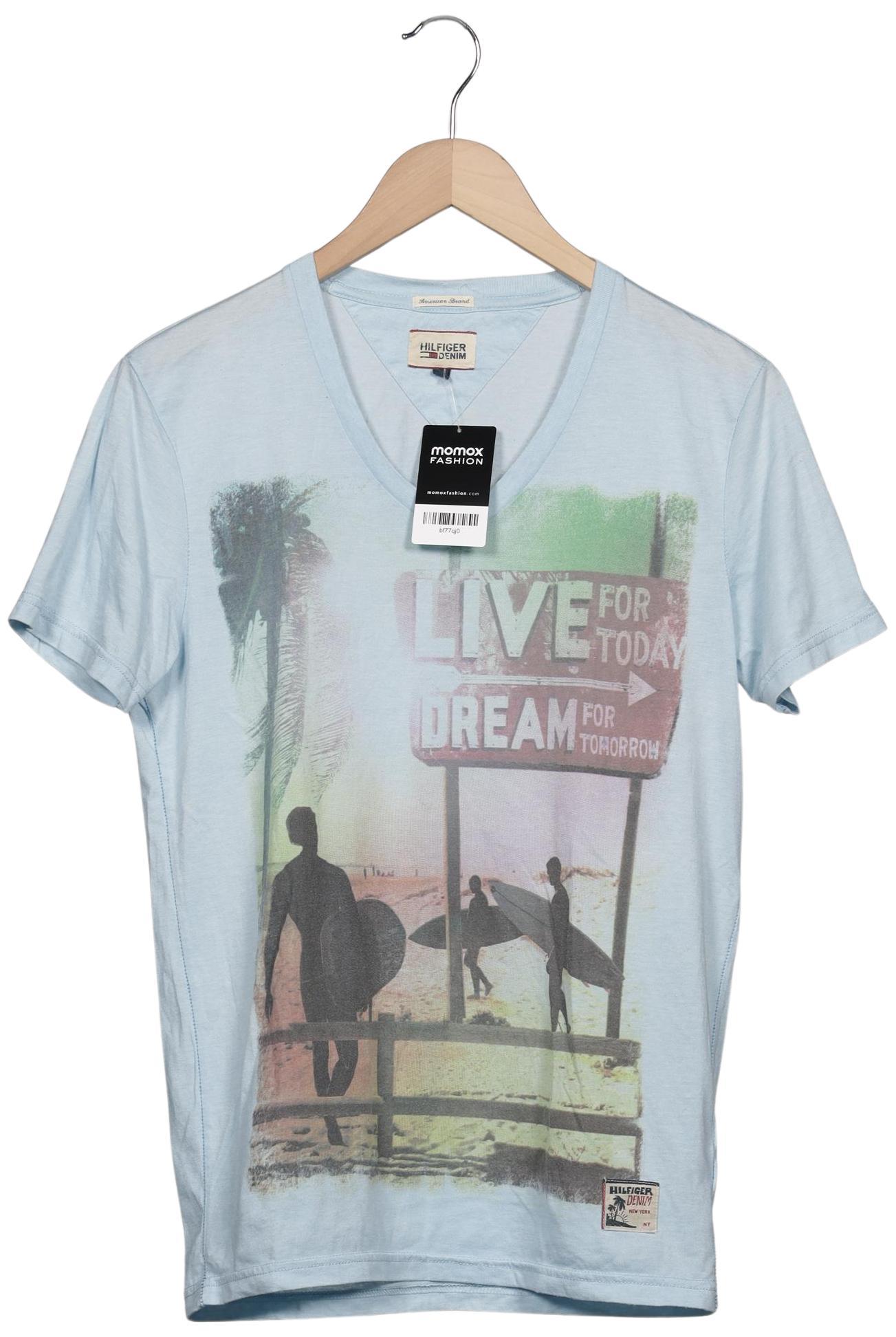 

Hilfiger Denim Herren T-Shirt, blau, Gr. 46