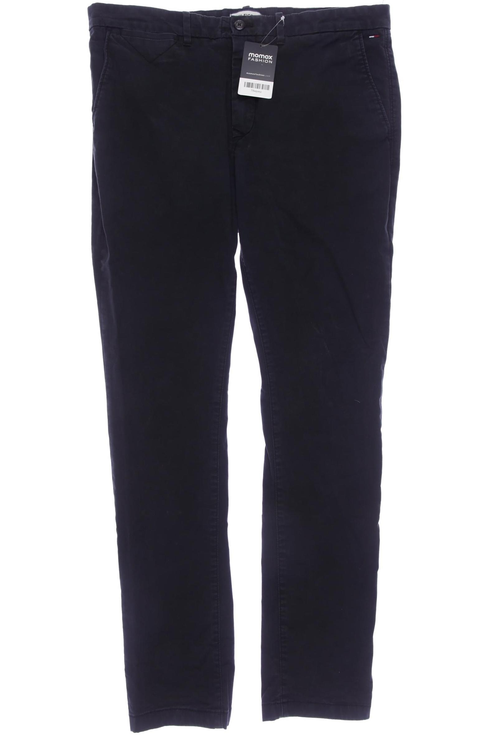 

Hilfiger Denim Herren Stoffhose, schwarz, Gr. 34