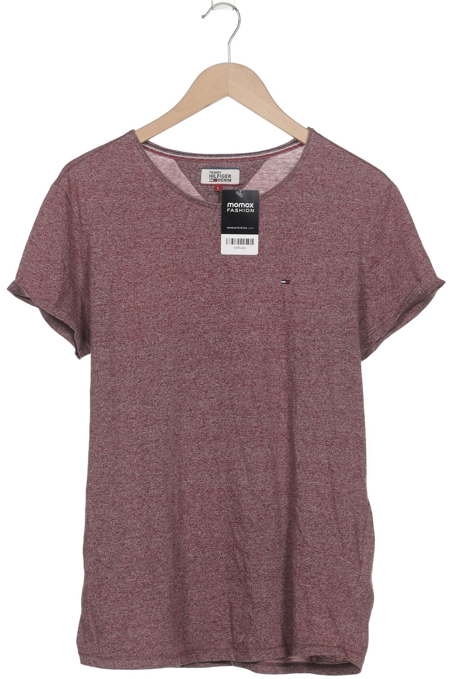 

Hilfiger Denim Herren T-Shirt, bordeaux, Gr. 52