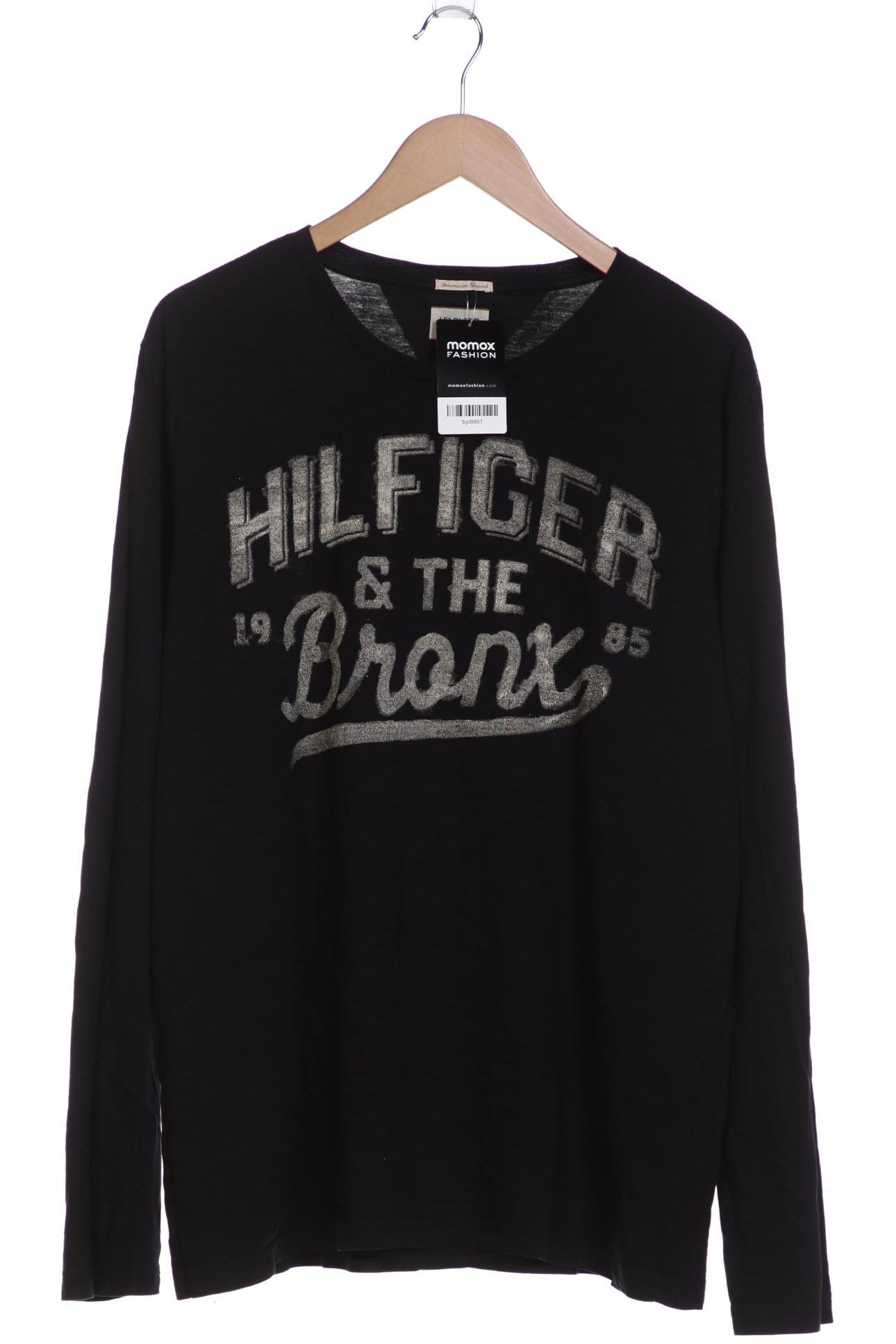 

Hilfiger Denim Herren Langarmshirt, schwarz, Gr. 56