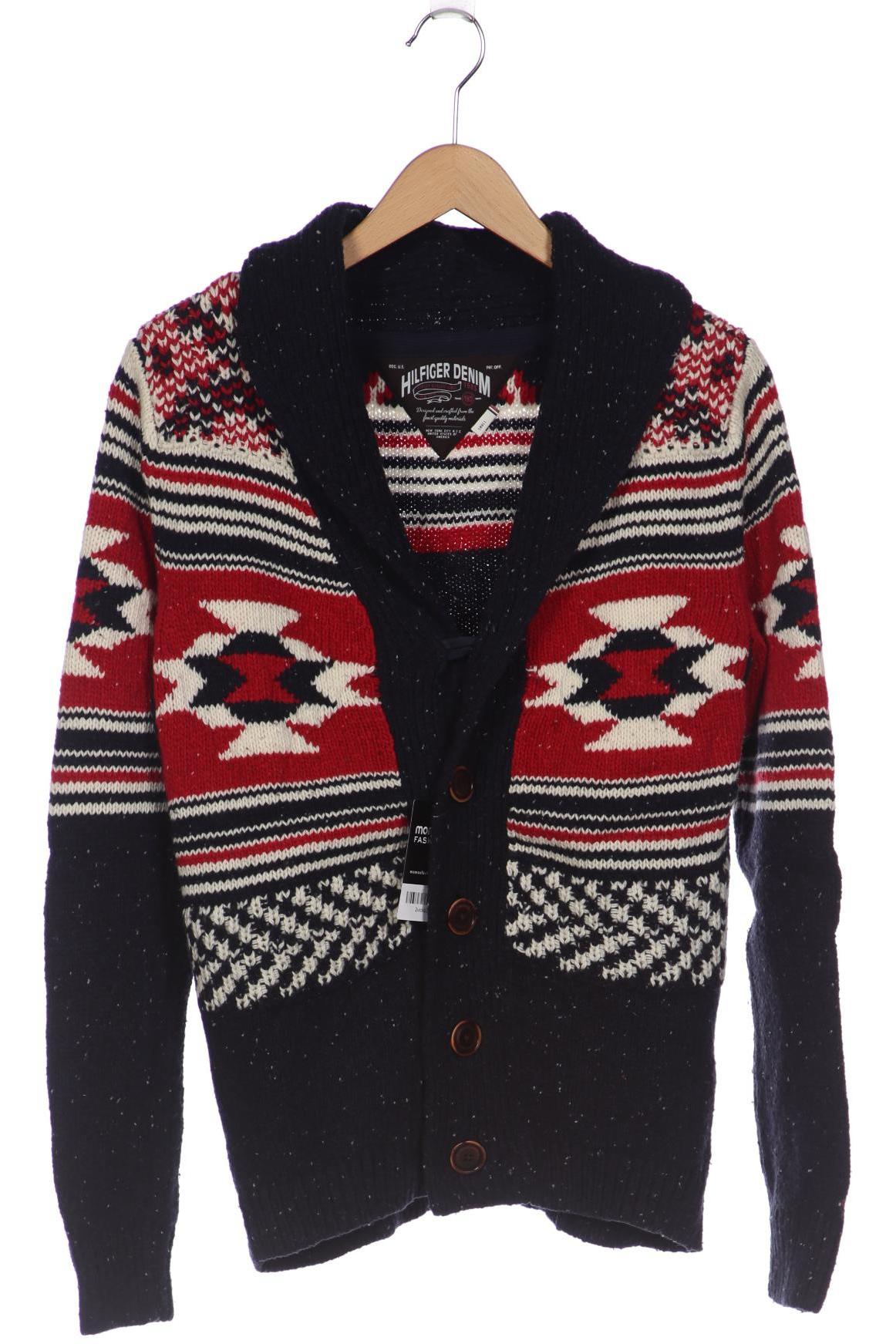 

Hilfiger Denim Herren Strickjacke, mehrfarbig, Gr. 46