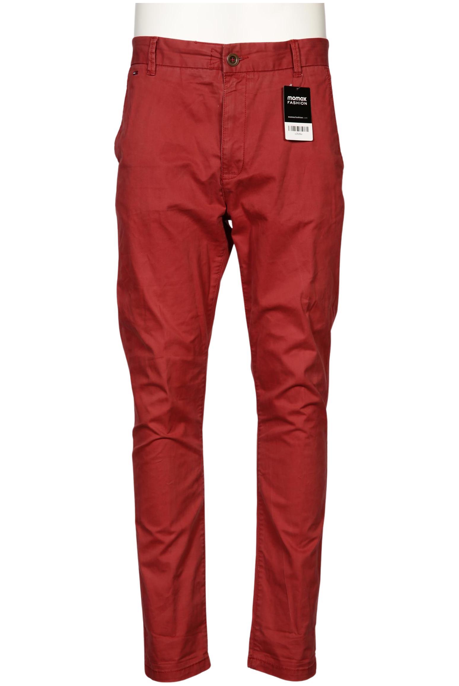 

Hilfiger Denim Herren Stoffhose, rot, Gr. 36