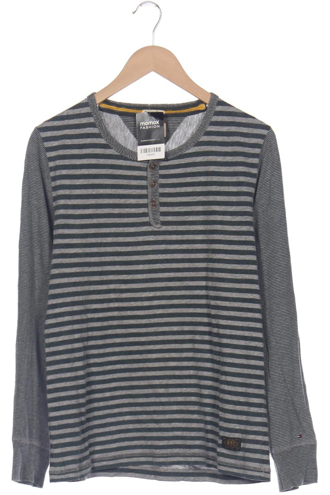 

Hilfiger Denim Herren Langarmshirt, grau, Gr. 48