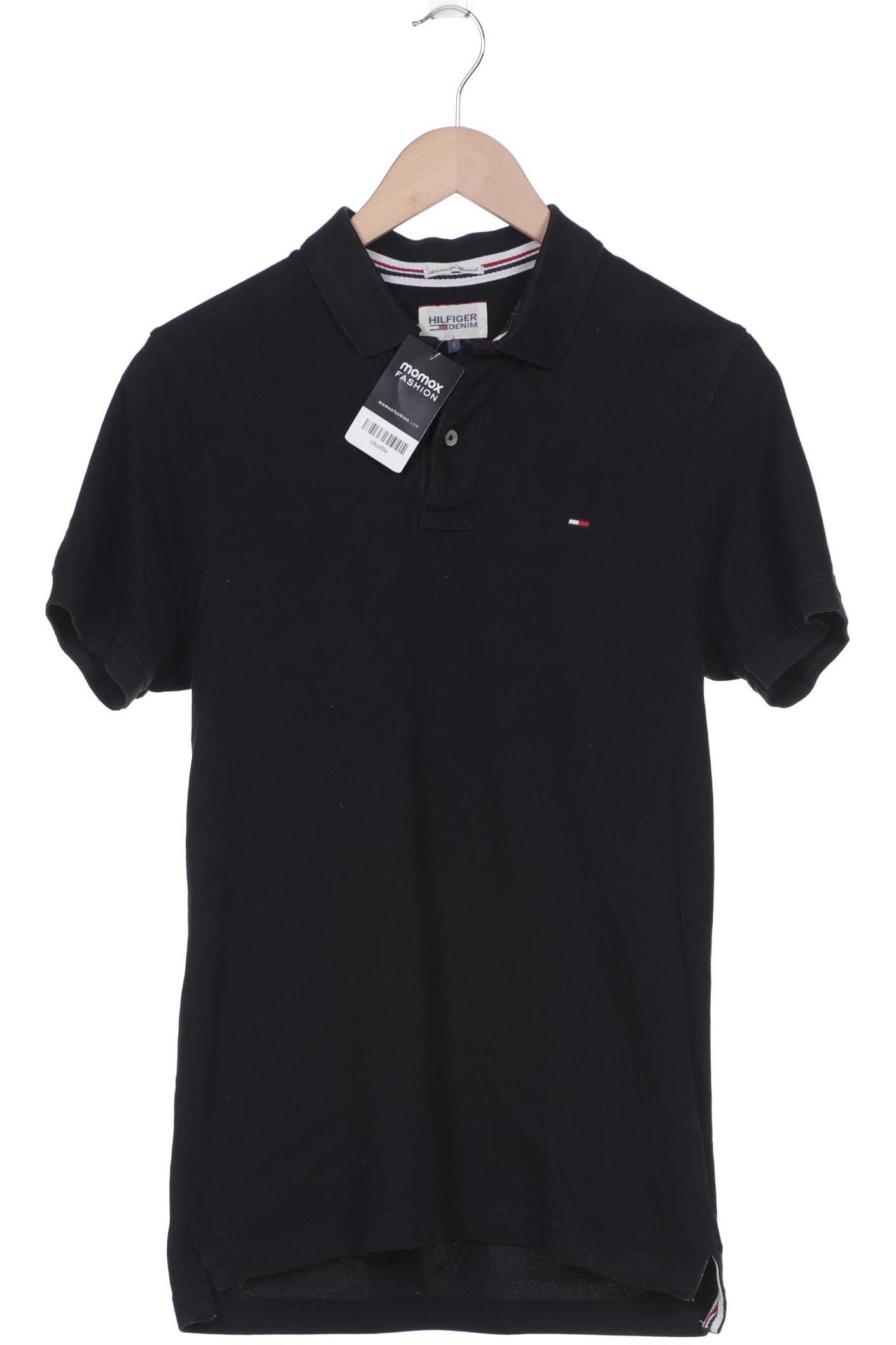 

HILFIGER DENIM Herren Poloshirt, schwarz