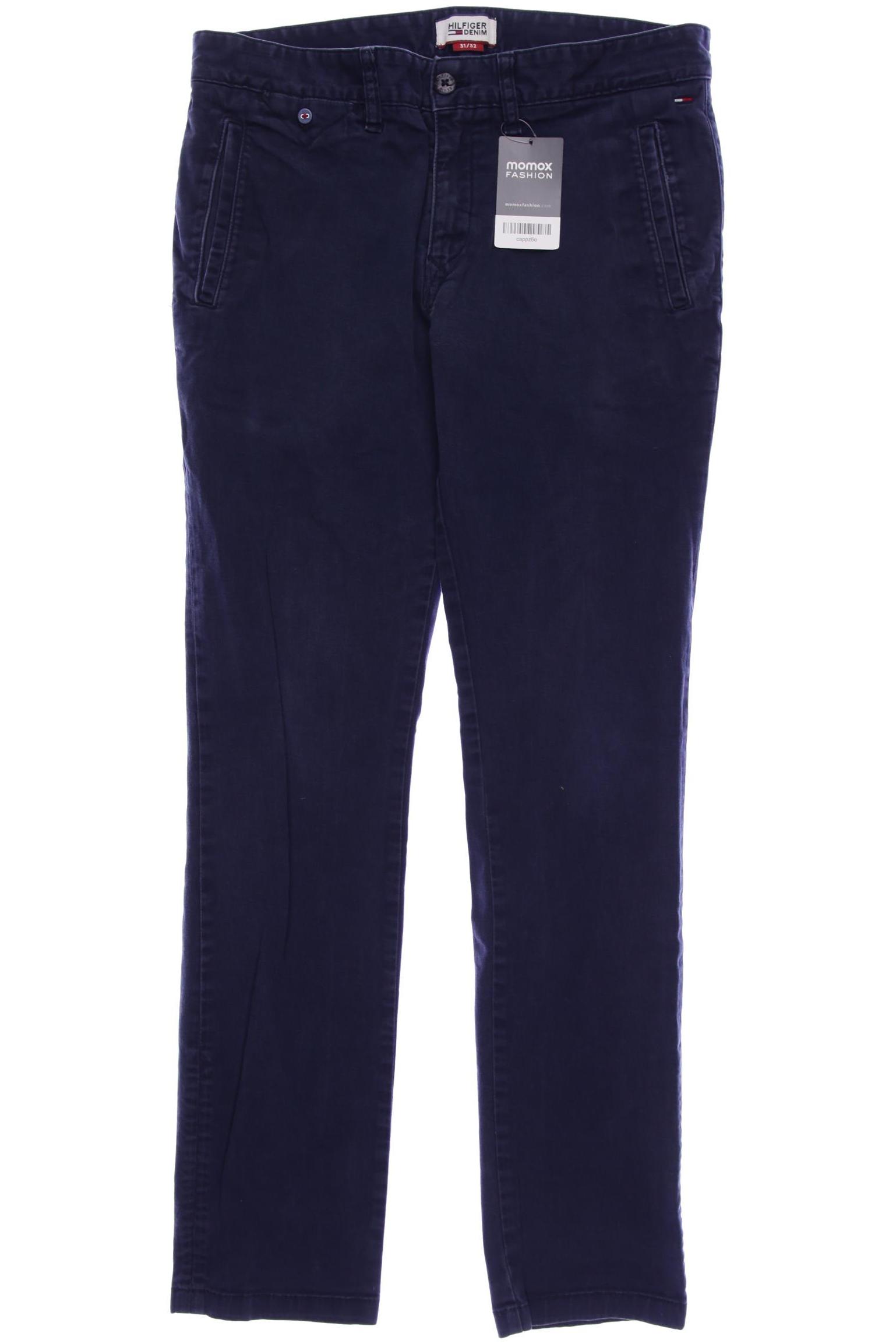 

HILFIGER DENIM Herren Stoffhose, marineblau