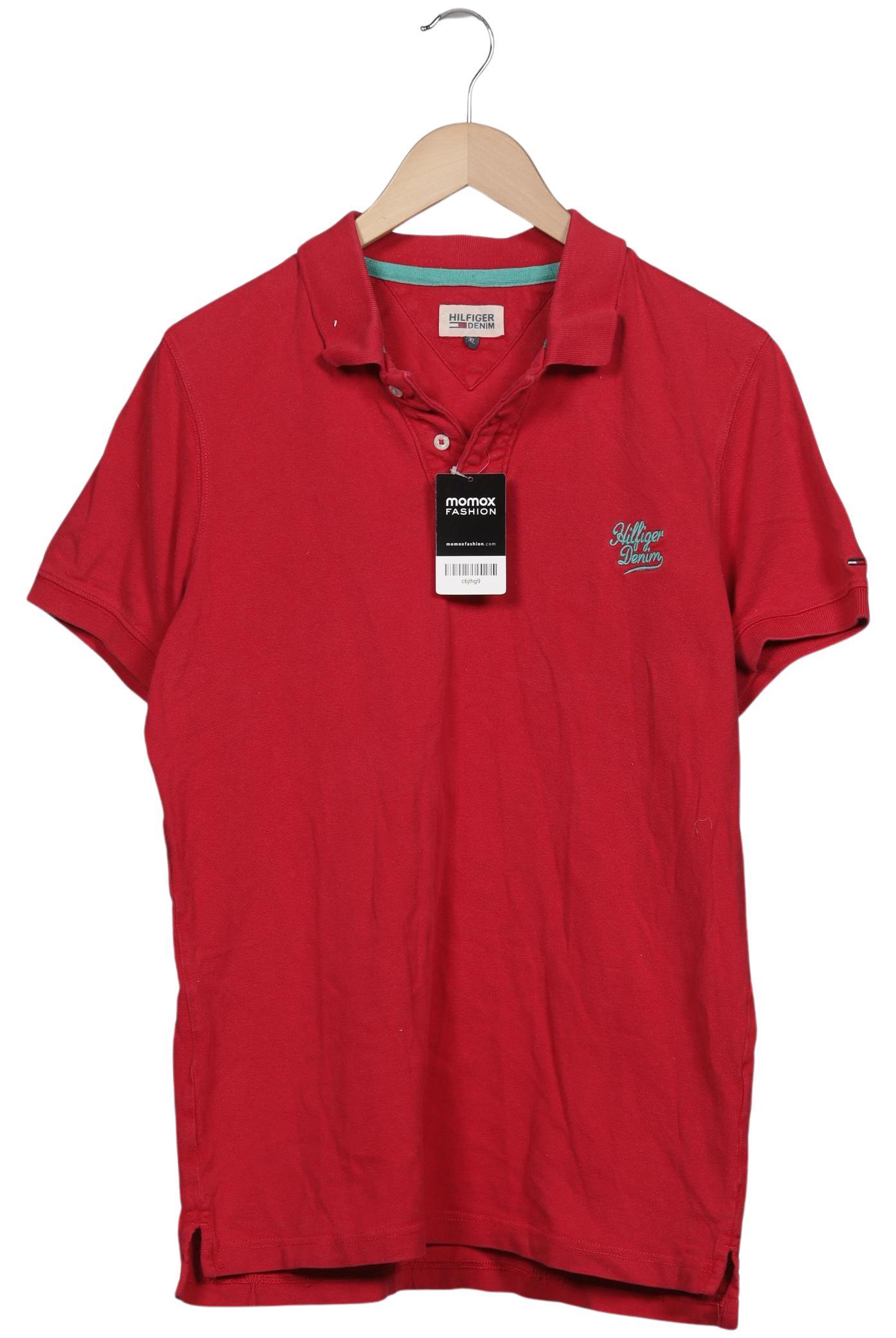 

Hilfiger Denim Herren Poloshirt, bordeaux, Gr. 54