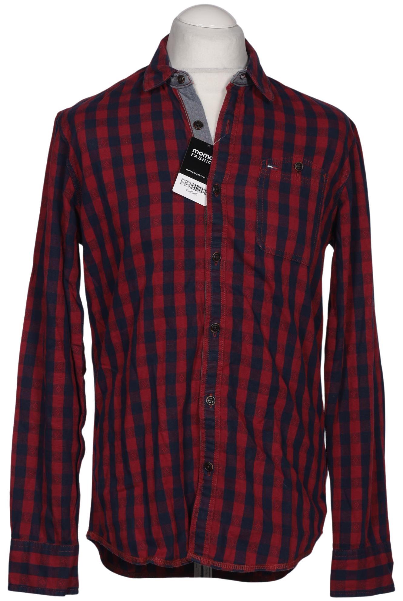 

Hilfiger Denim Herren Hemd, bordeaux, Gr. 48