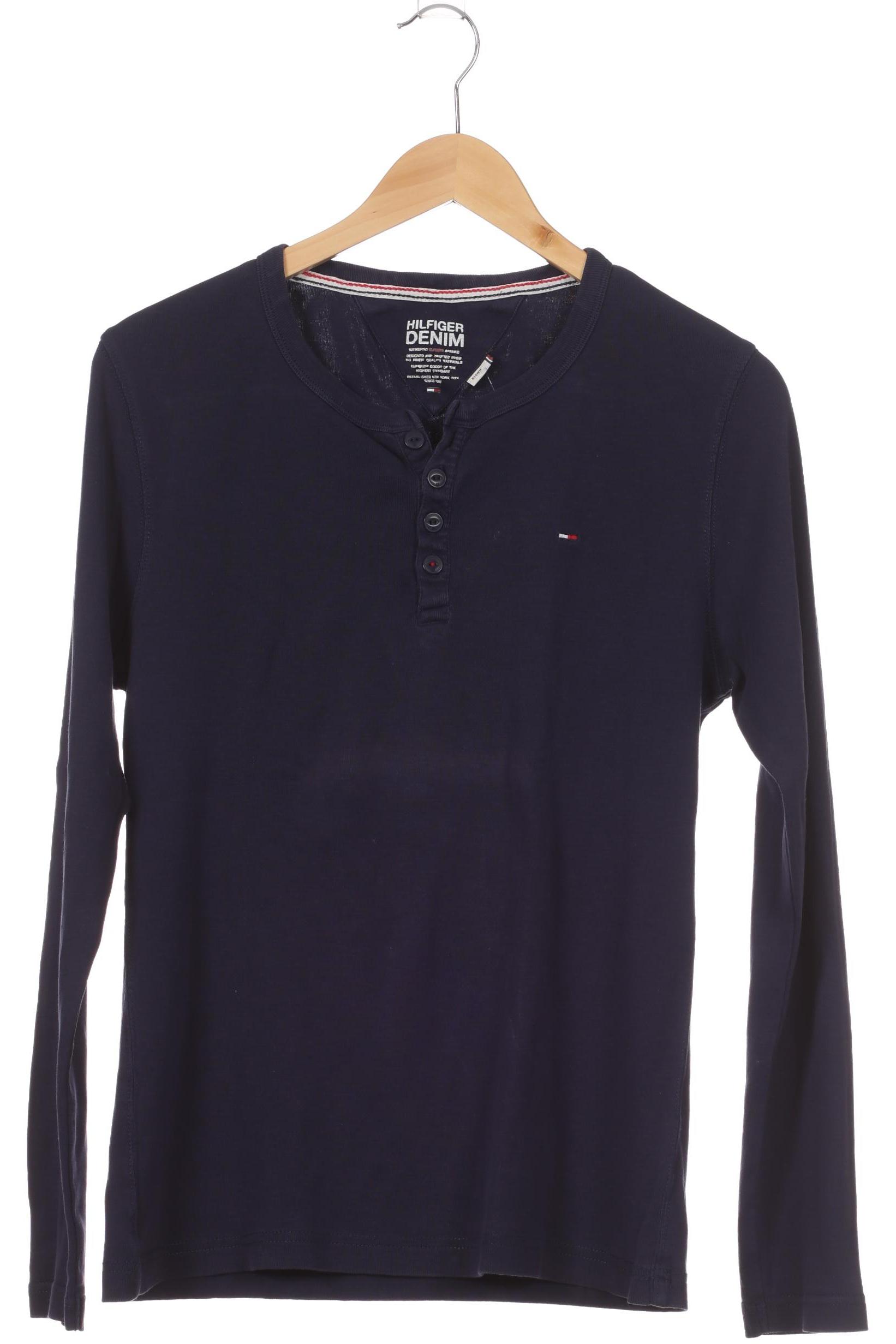 

Hilfiger Denim Herren Langarmshirt, blau, Gr.