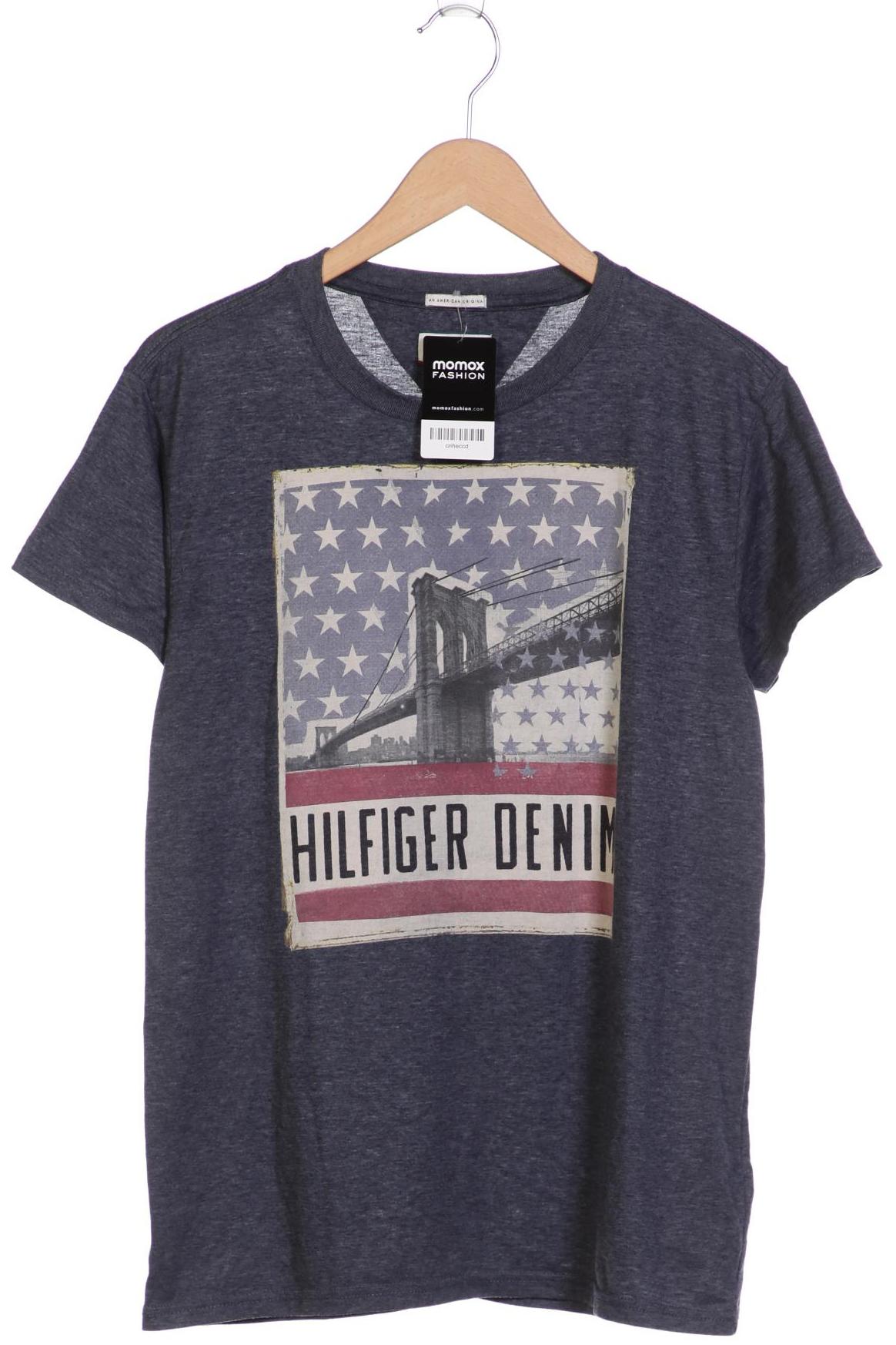 

HILFIGER DENIM Herren T-Shirt, marineblau