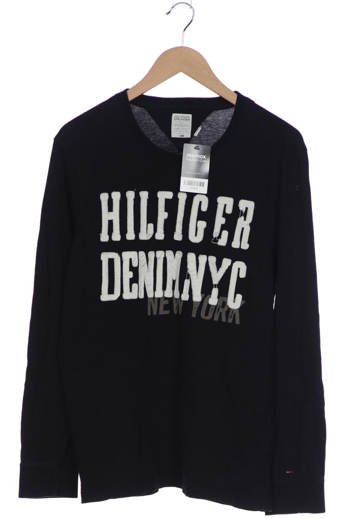 

Hilfiger Denim Herren Langarmshirt, schwarz, Gr. 54