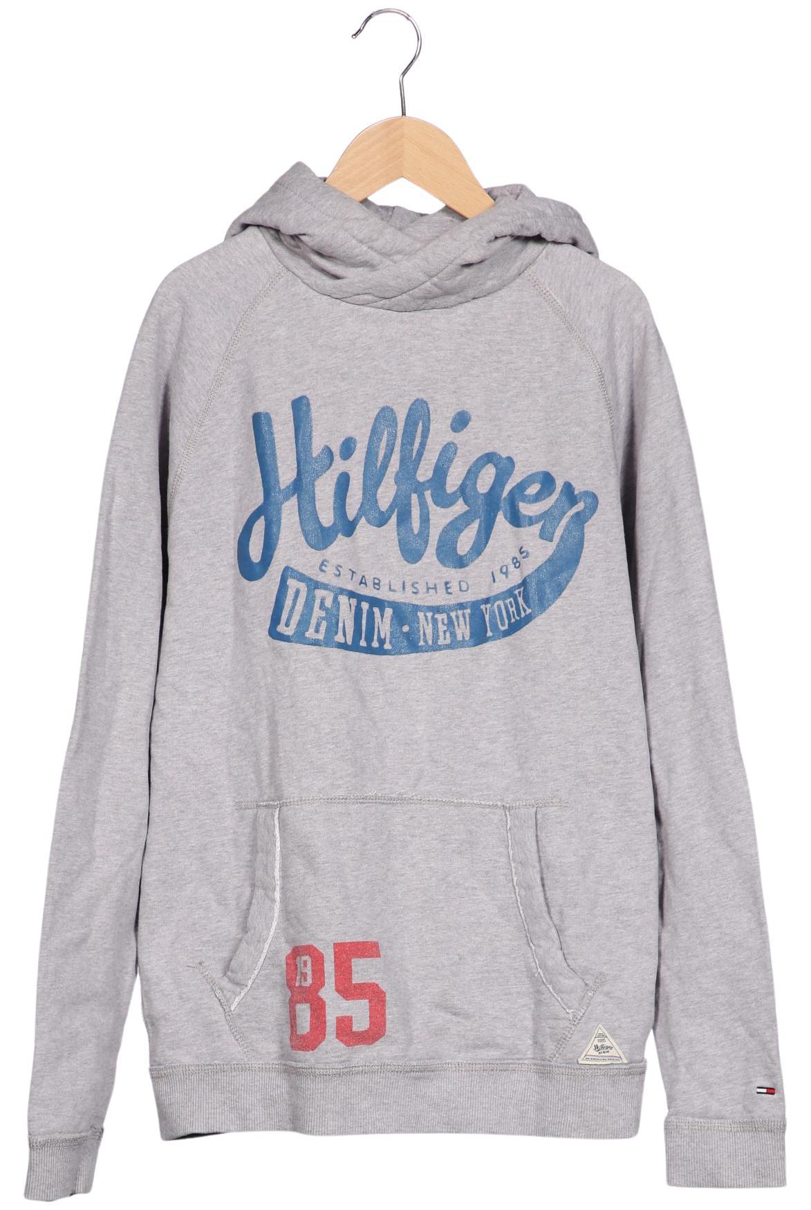

Hilfiger Denim Herren Kapuzenpullover, grau, Gr. 46