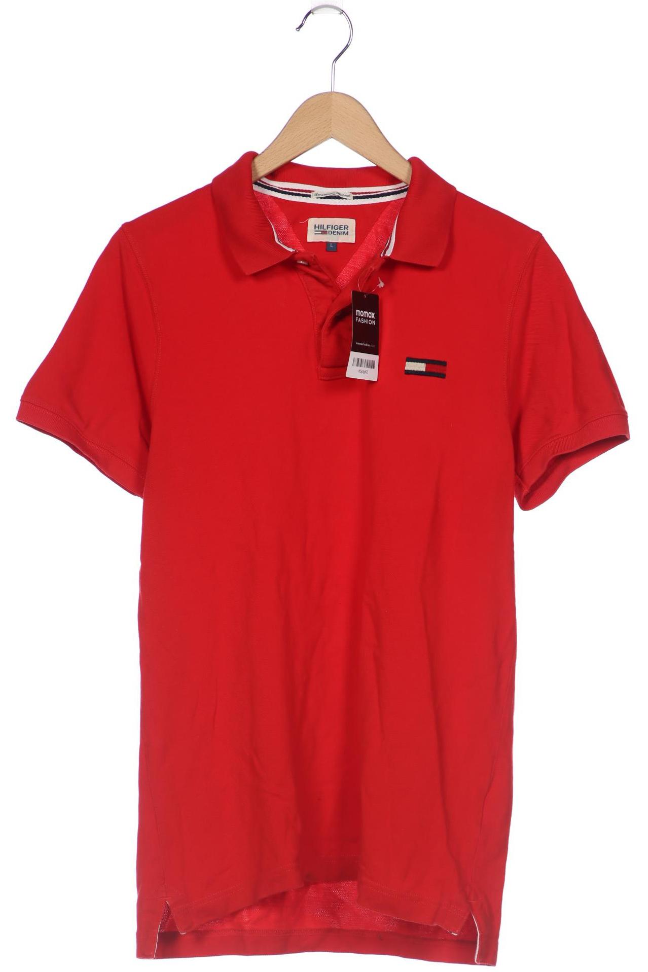 

HILFIGER DENIM Herren Poloshirt, rot