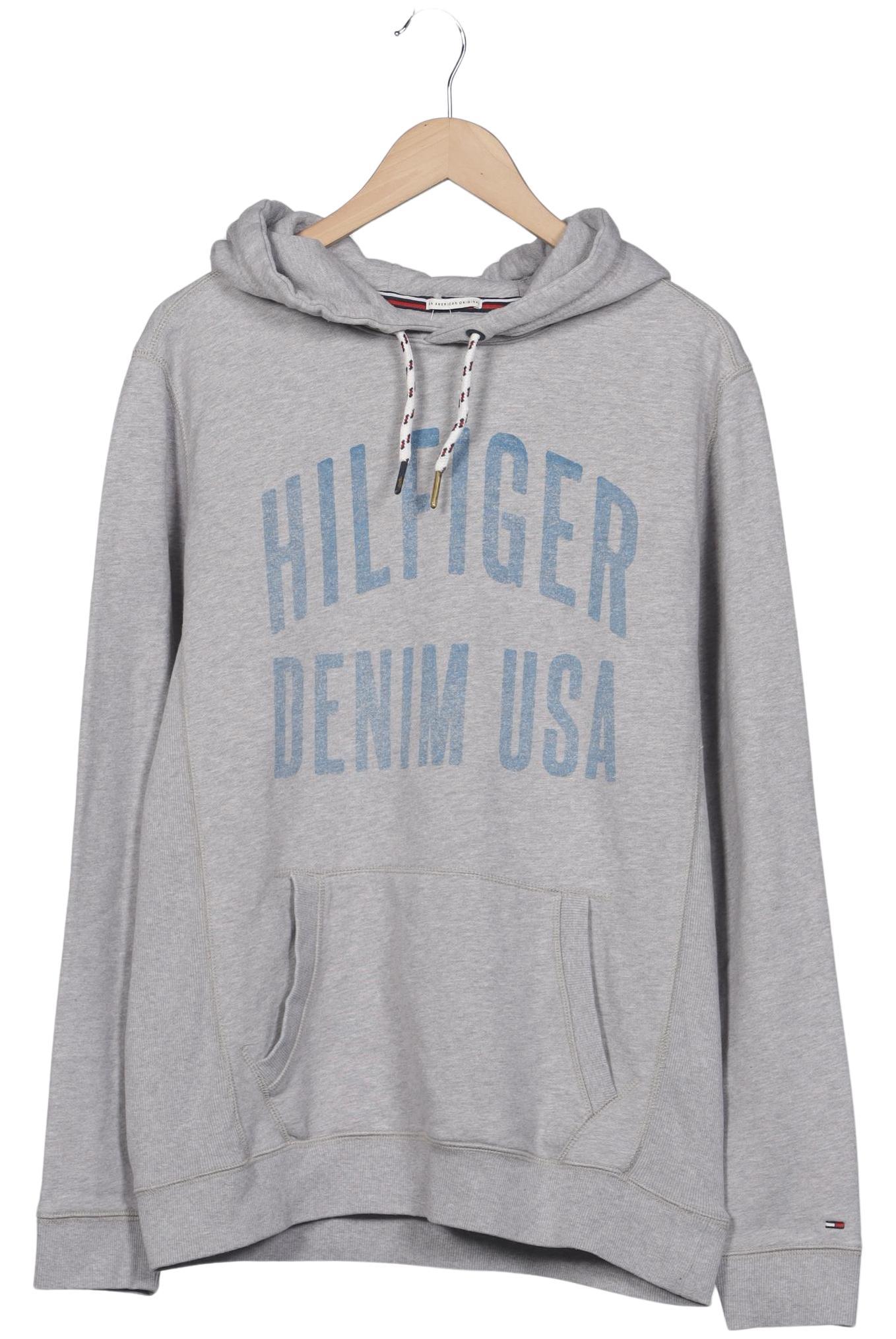 

Hilfiger Denim Herren Kapuzenpullover, grau, Gr. 54