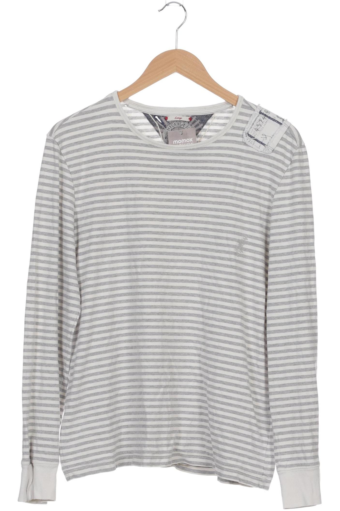 

Hilfiger Denim Herren Langarmshirt, grau, Gr. 52