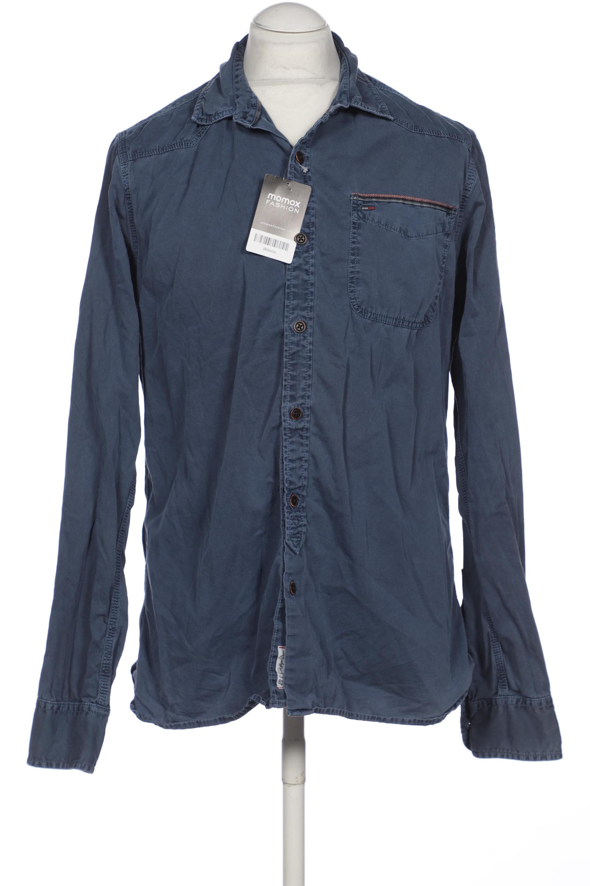 

Hilfiger Denim Herren Hemd, marineblau, Gr. 52