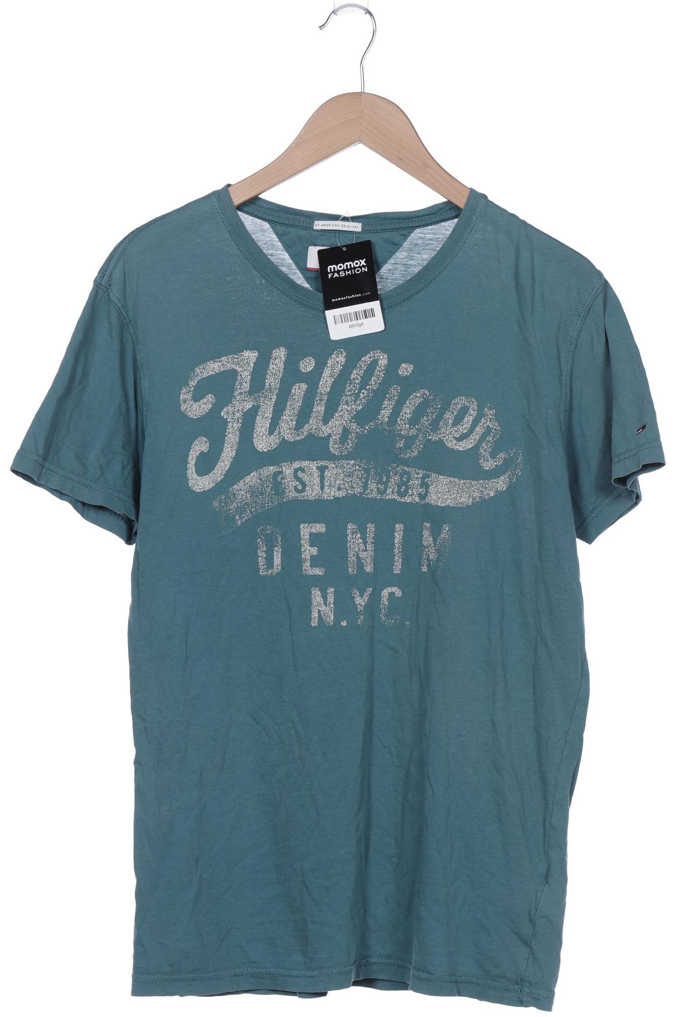

Hilfiger Denim Herren T-Shirt, türkis, Gr. 52