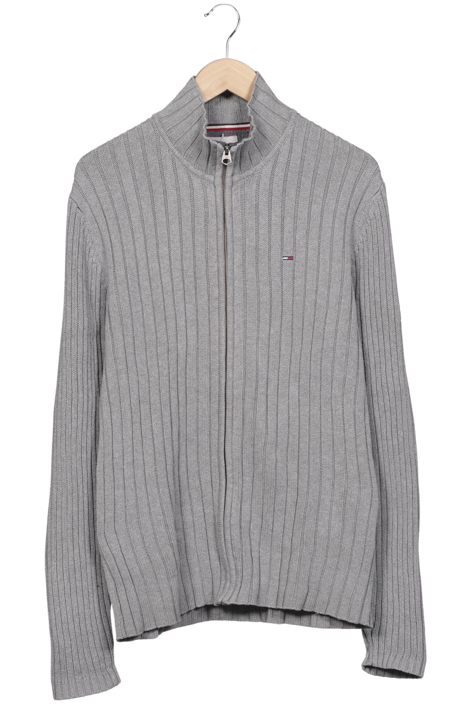 

Hilfiger Denim Herren Strickjacke, grau, Gr. 56