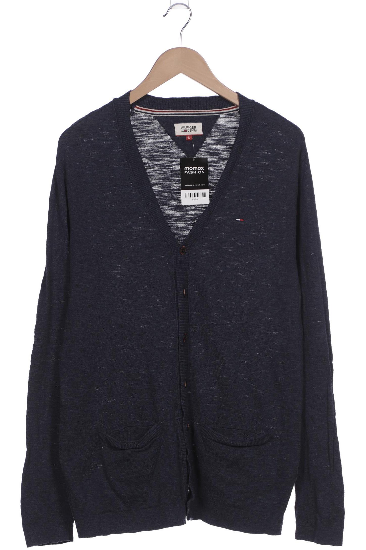 

Hilfiger Denim Herren Strickjacke, marineblau, Gr. 52
