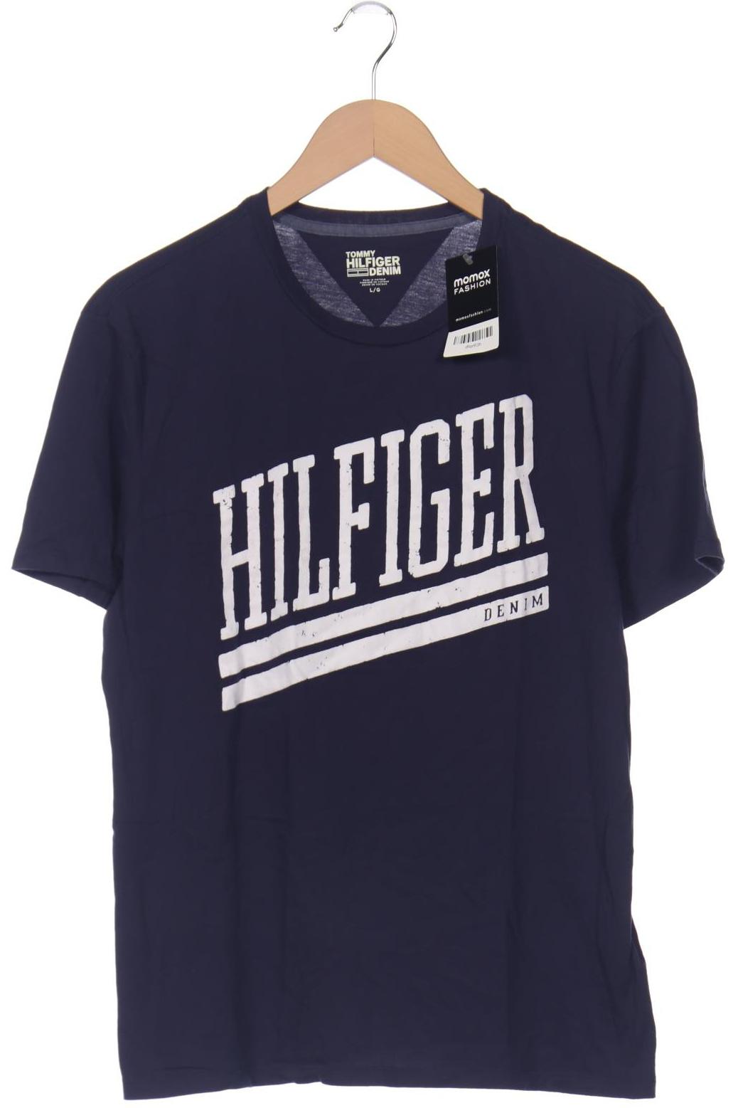 

HILFIGER DENIM Herren T-Shirt, marineblau