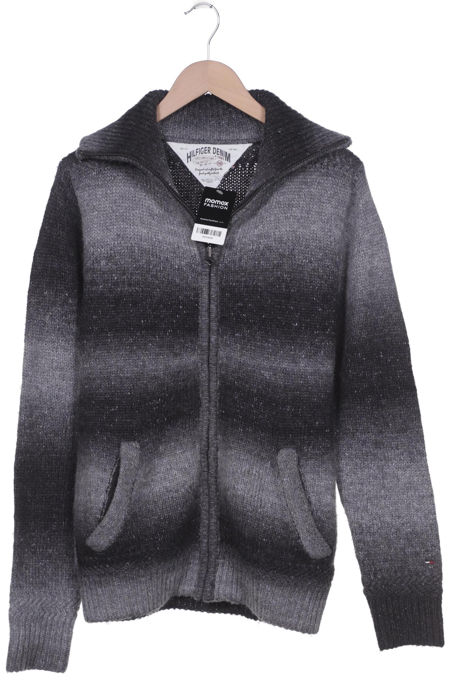 

HILFIGER DENIM Herren Strickjacke, grau