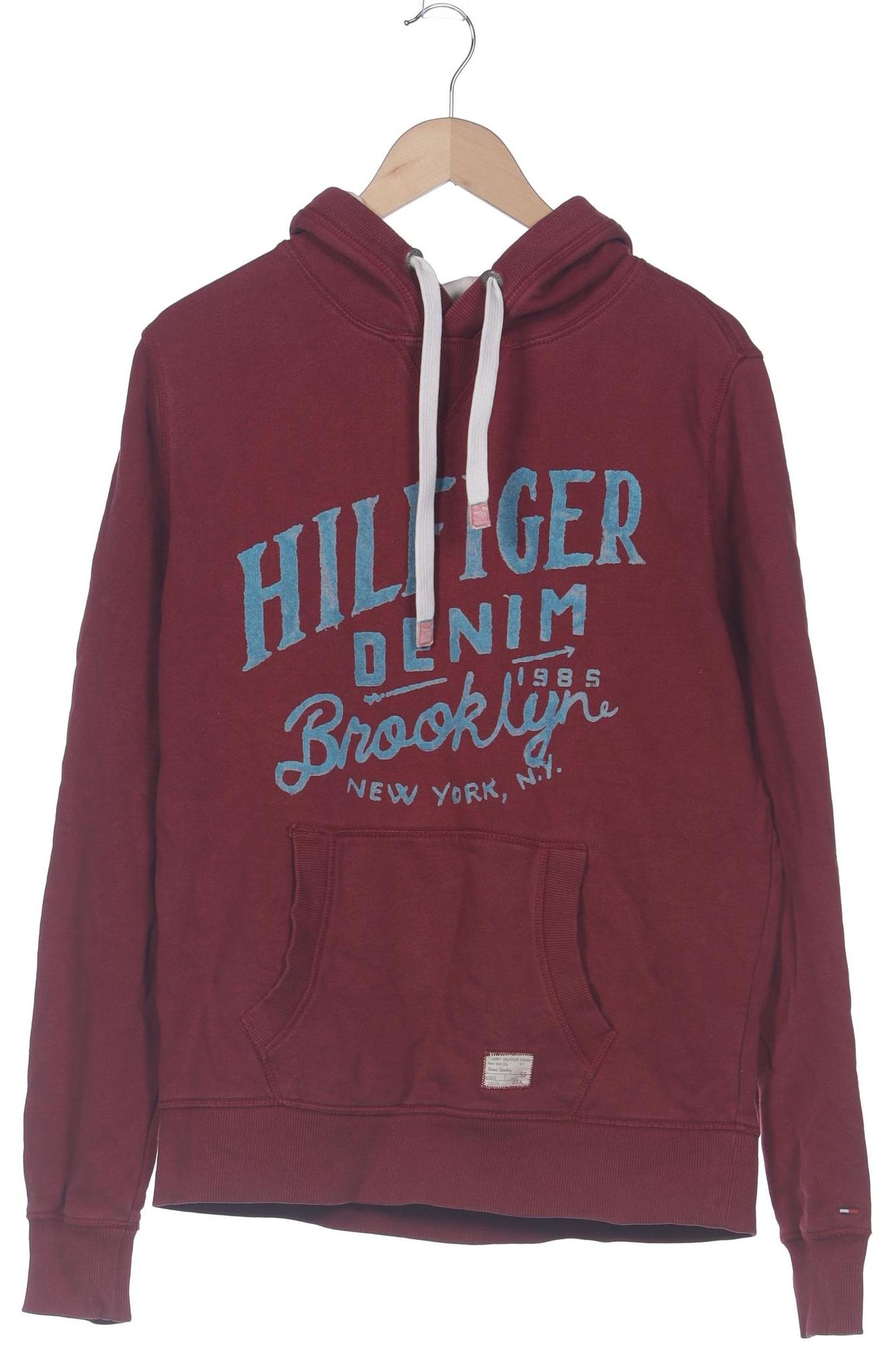 

Hilfiger Denim Herren Kapuzenpullover, bordeaux, Gr. 52