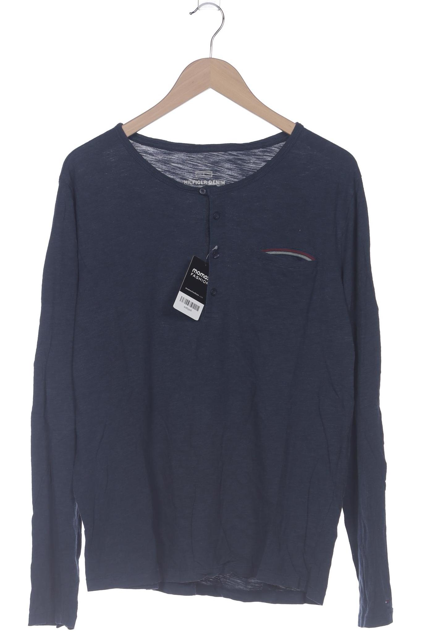 

Hilfiger Denim Herren Langarmshirt, marineblau, Gr. 52