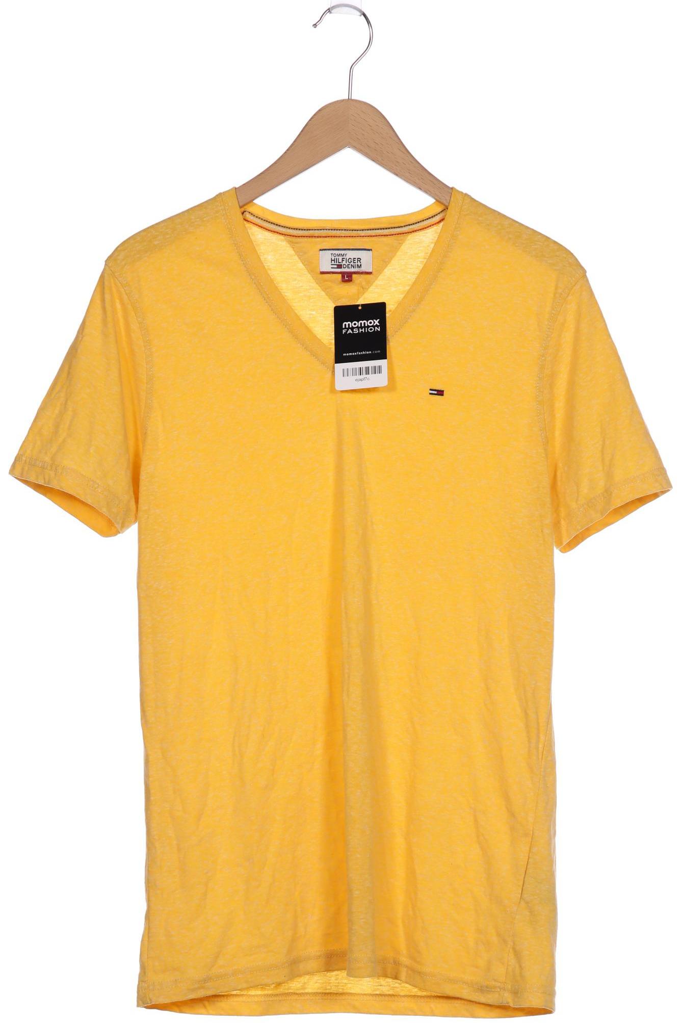 

HILFIGER DENIM Herren T-Shirt, gelb