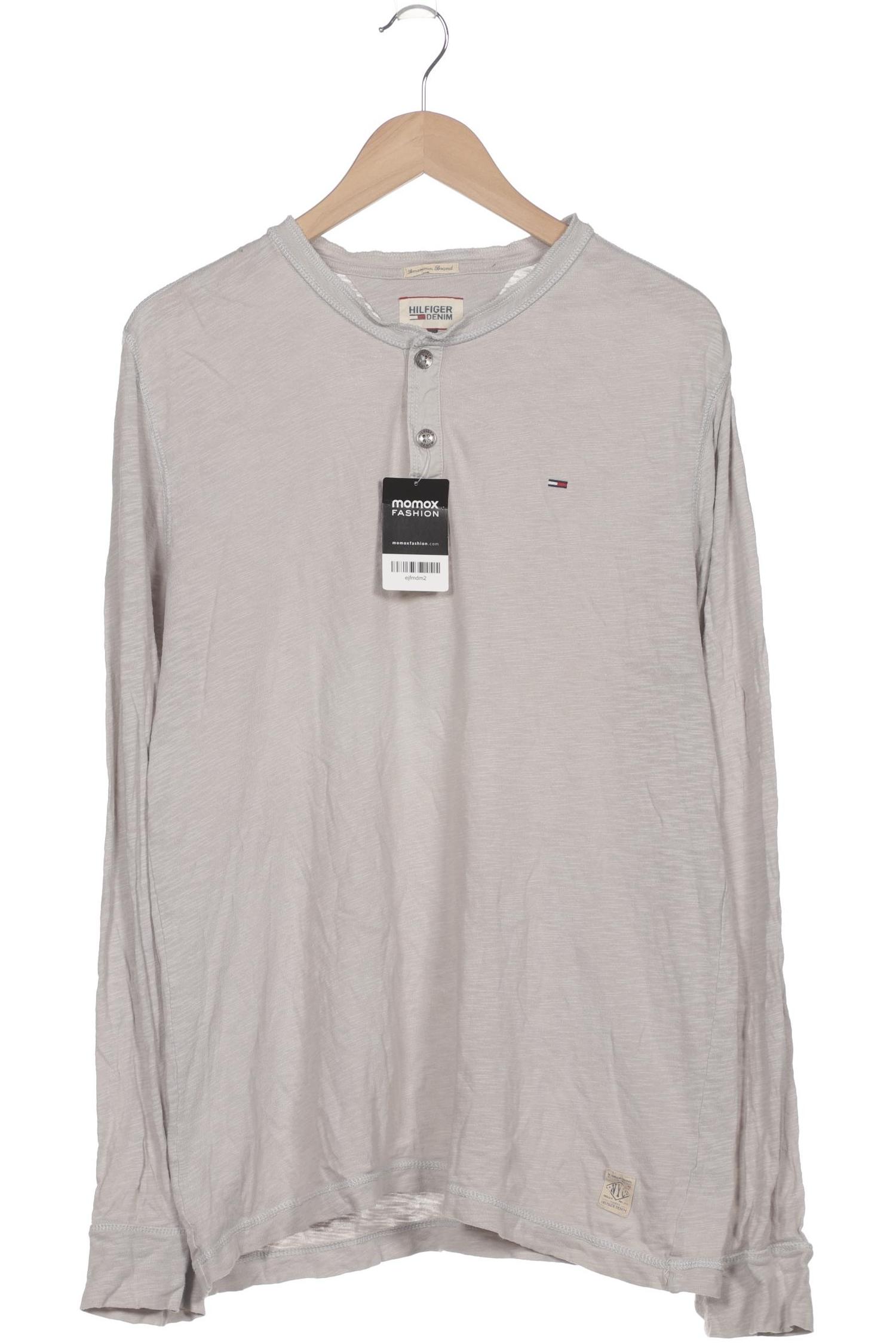 

Hilfiger Denim Herren Langarmshirt, grau, Gr. 54