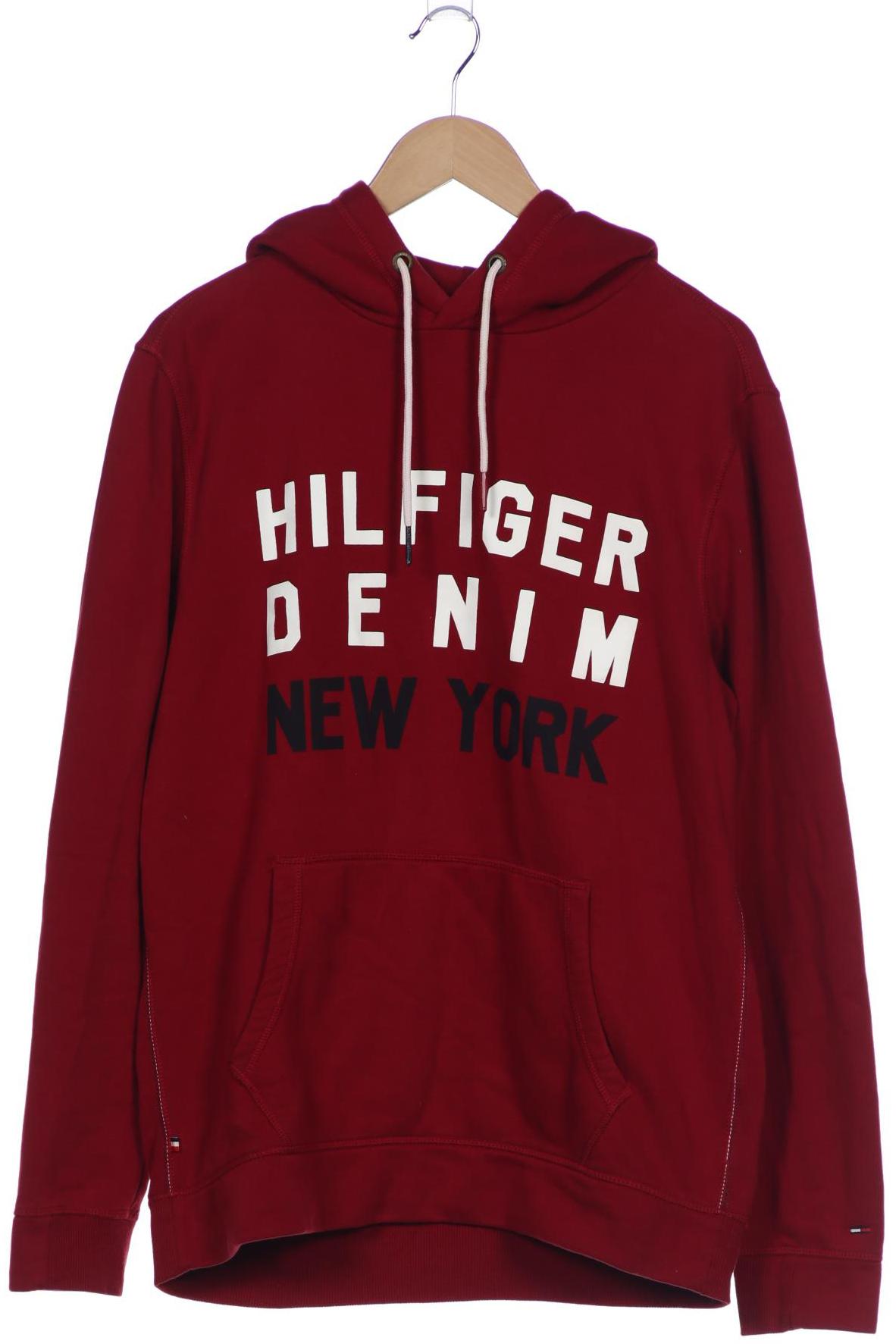 

Hilfiger Denim Herren Kapuzenpullover, bordeaux, Gr. 54