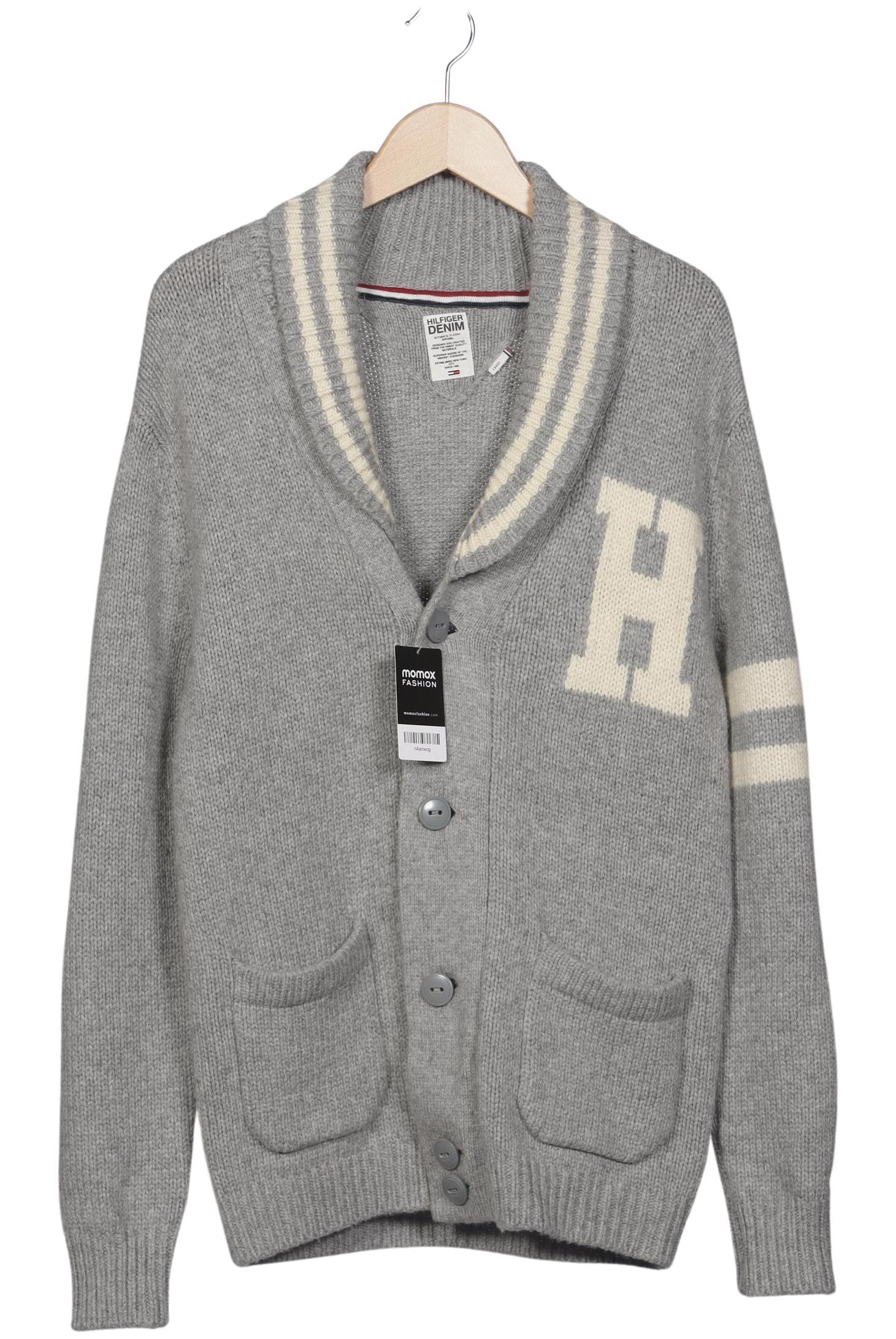 

Hilfiger Denim Herren Strickjacke, grau, Gr. 52