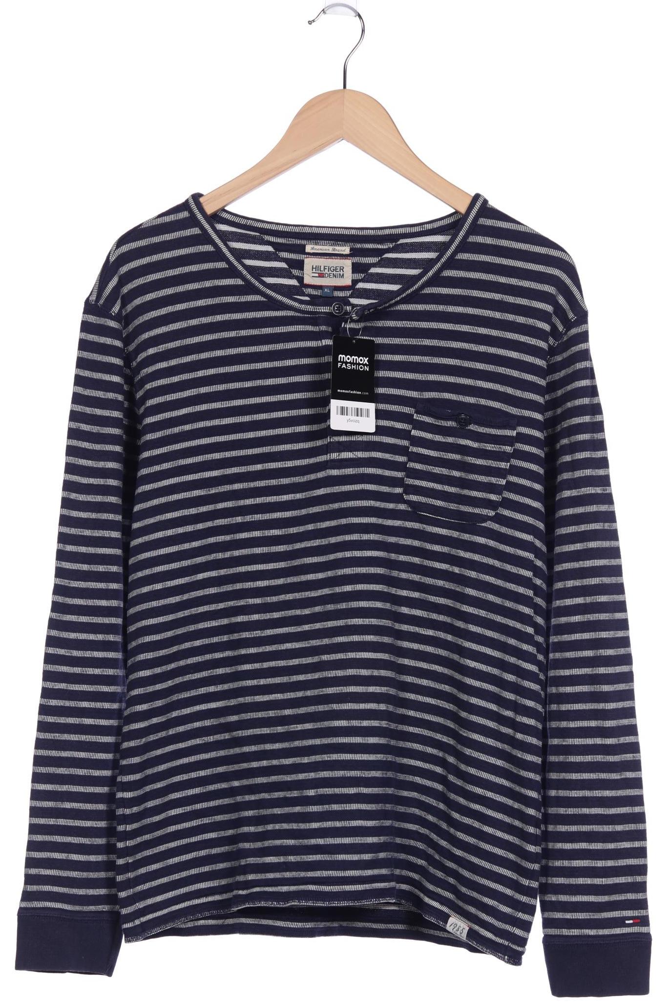 

Hilfiger Denim Herren Langarmshirt, marineblau, Gr. 54