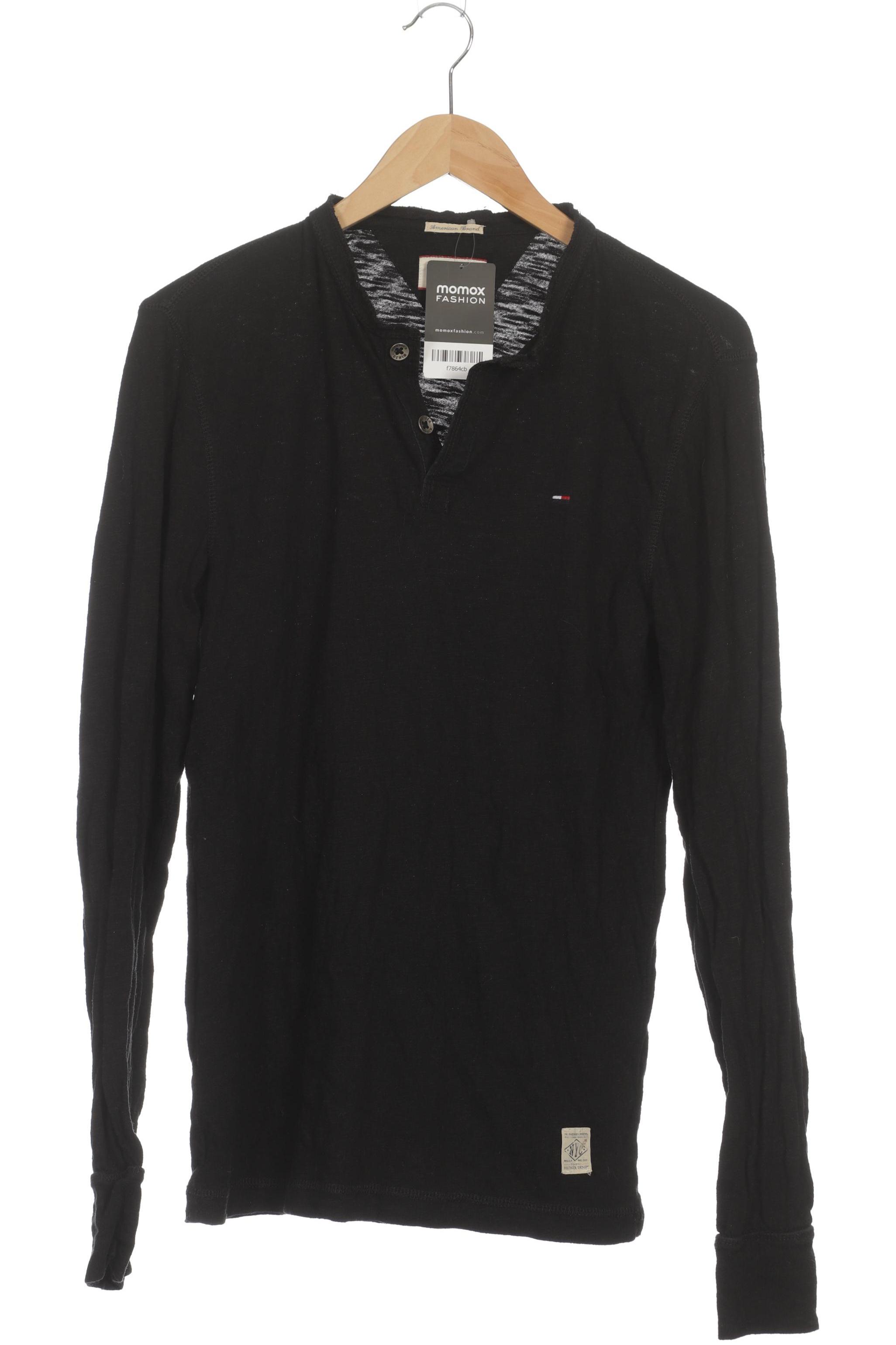

Hilfiger Denim Herren Langarmshirt, schwarz, Gr. 48