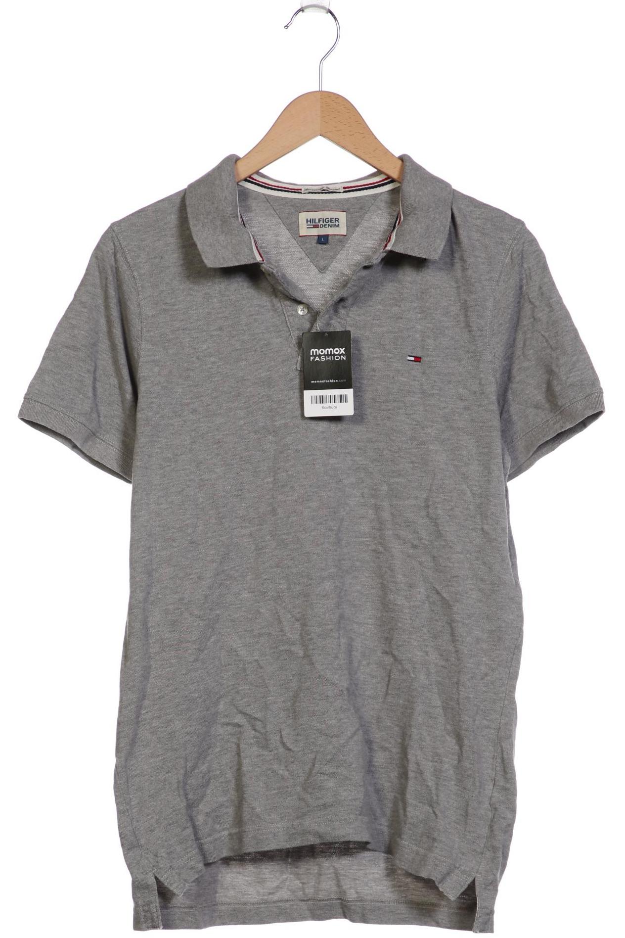 

Hilfiger Denim Herren Poloshirt, grau, Gr. 52