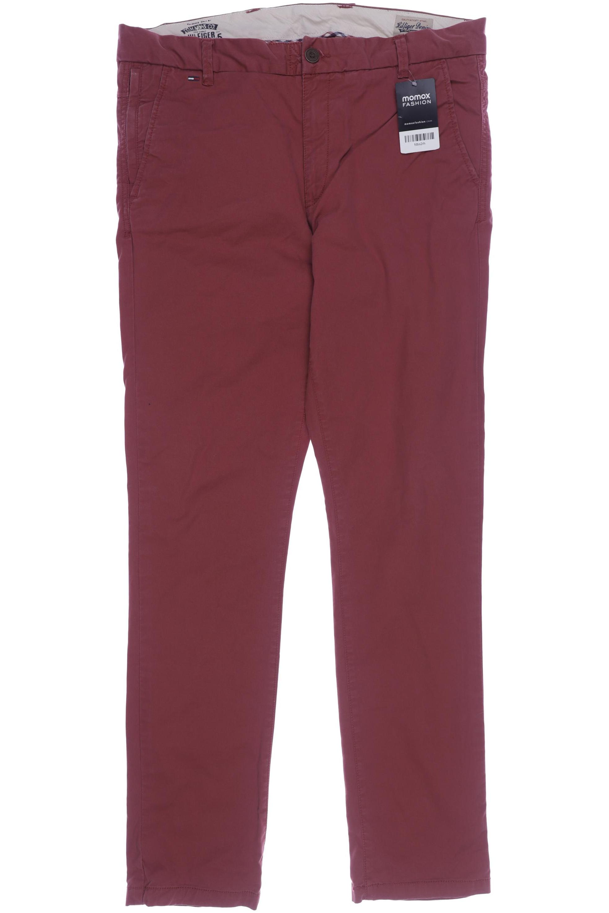 

HILFIGER DENIM Herren Stoffhose, rot