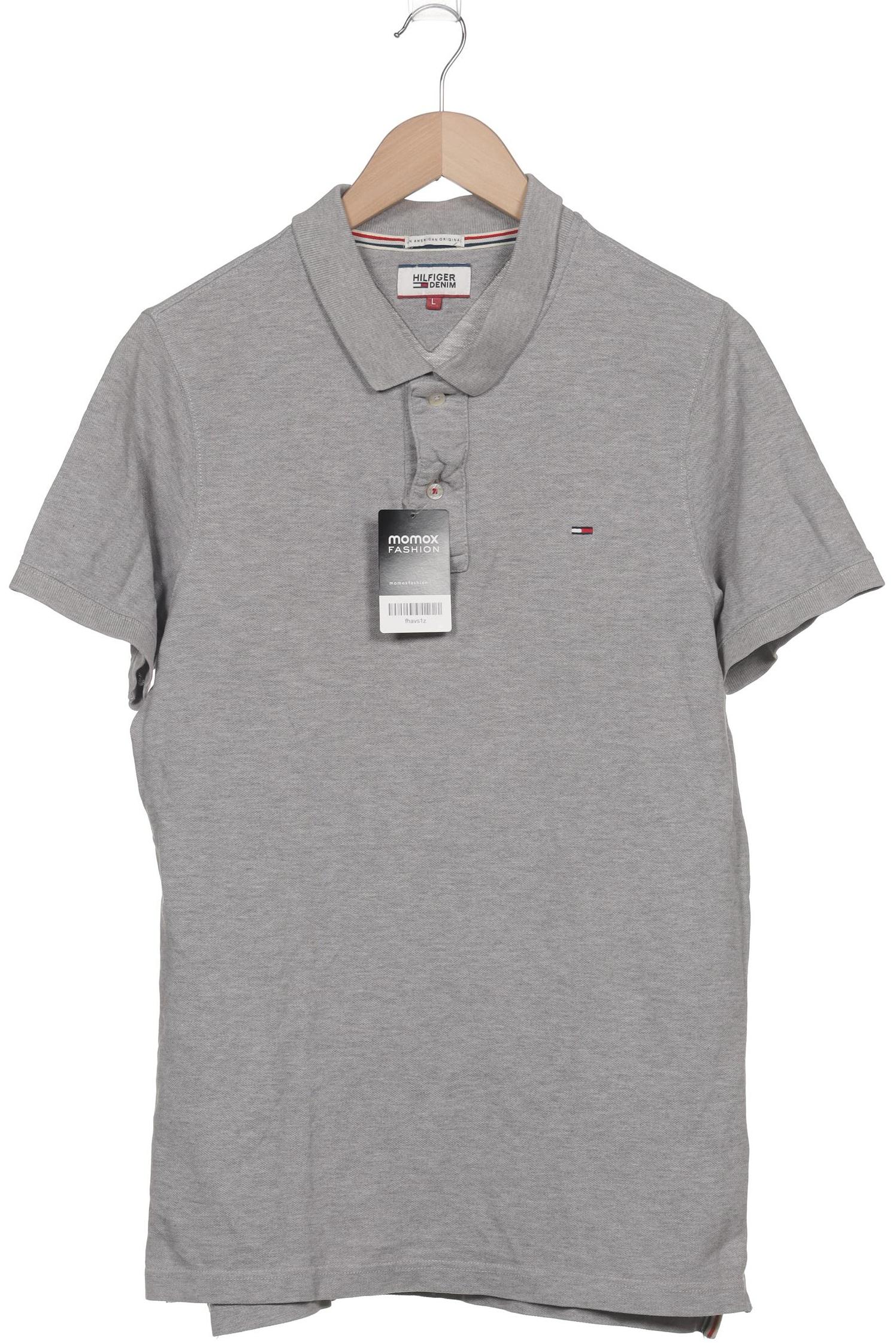 

Hilfiger Denim Herren Poloshirt, grau, Gr. 52