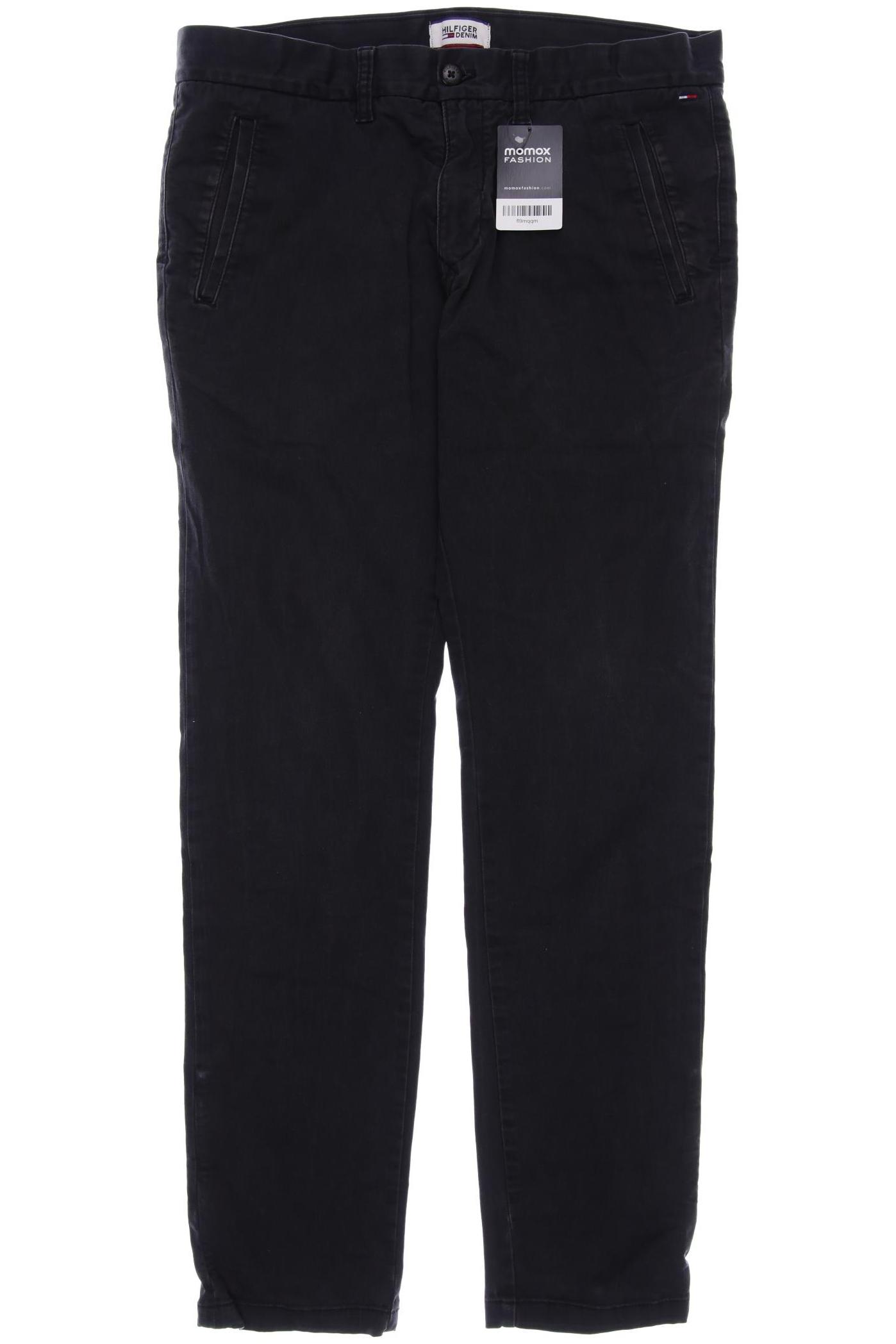

HILFIGER DENIM Herren Stoffhose, schwarz