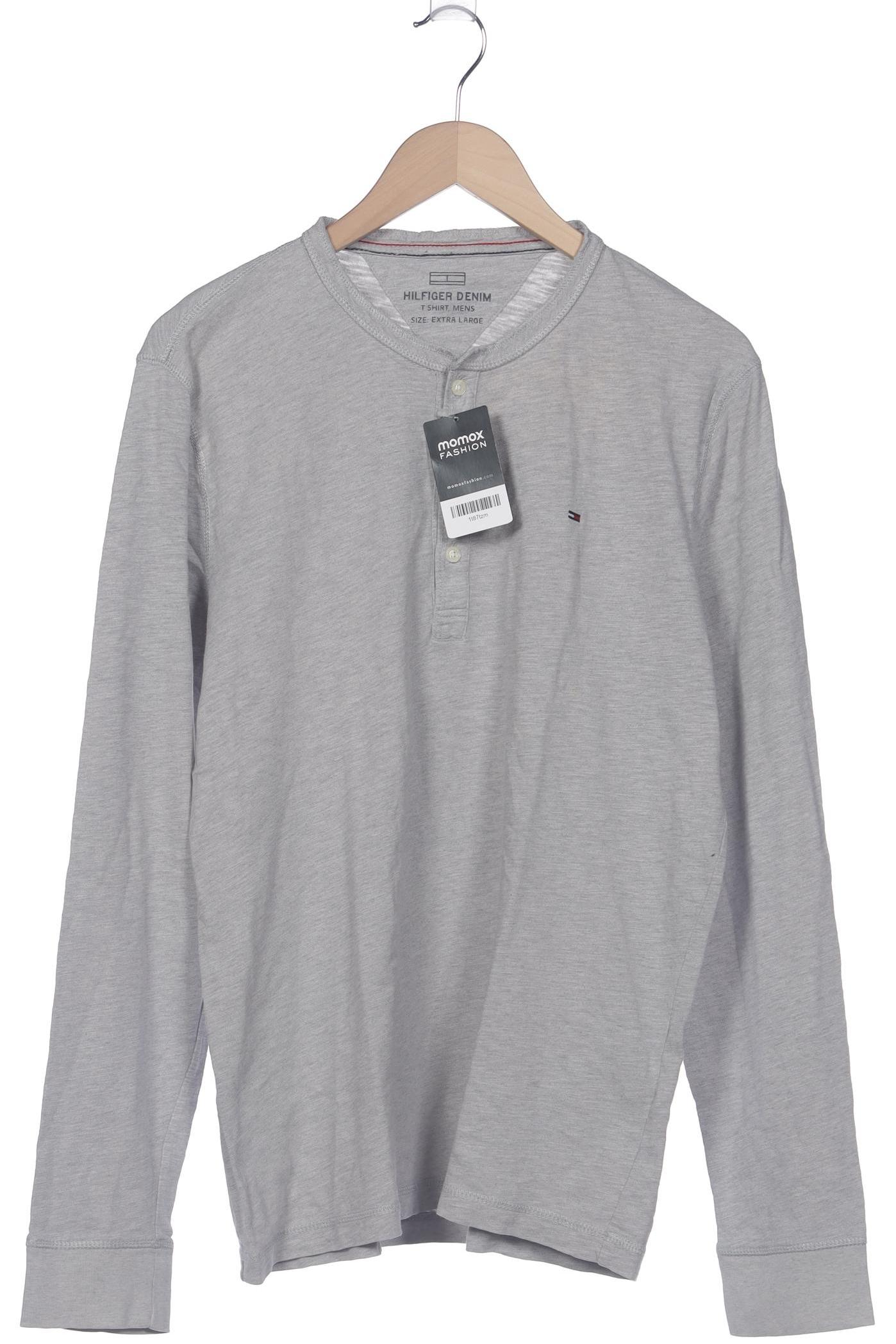 

Hilfiger Denim Herren Langarmshirt, grau, Gr. 54