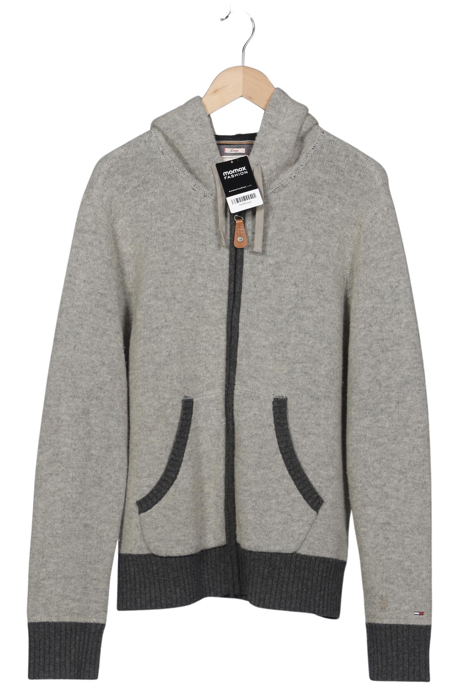 

Hilfiger Denim Herren Kapuzenpullover, grau, Gr. 52