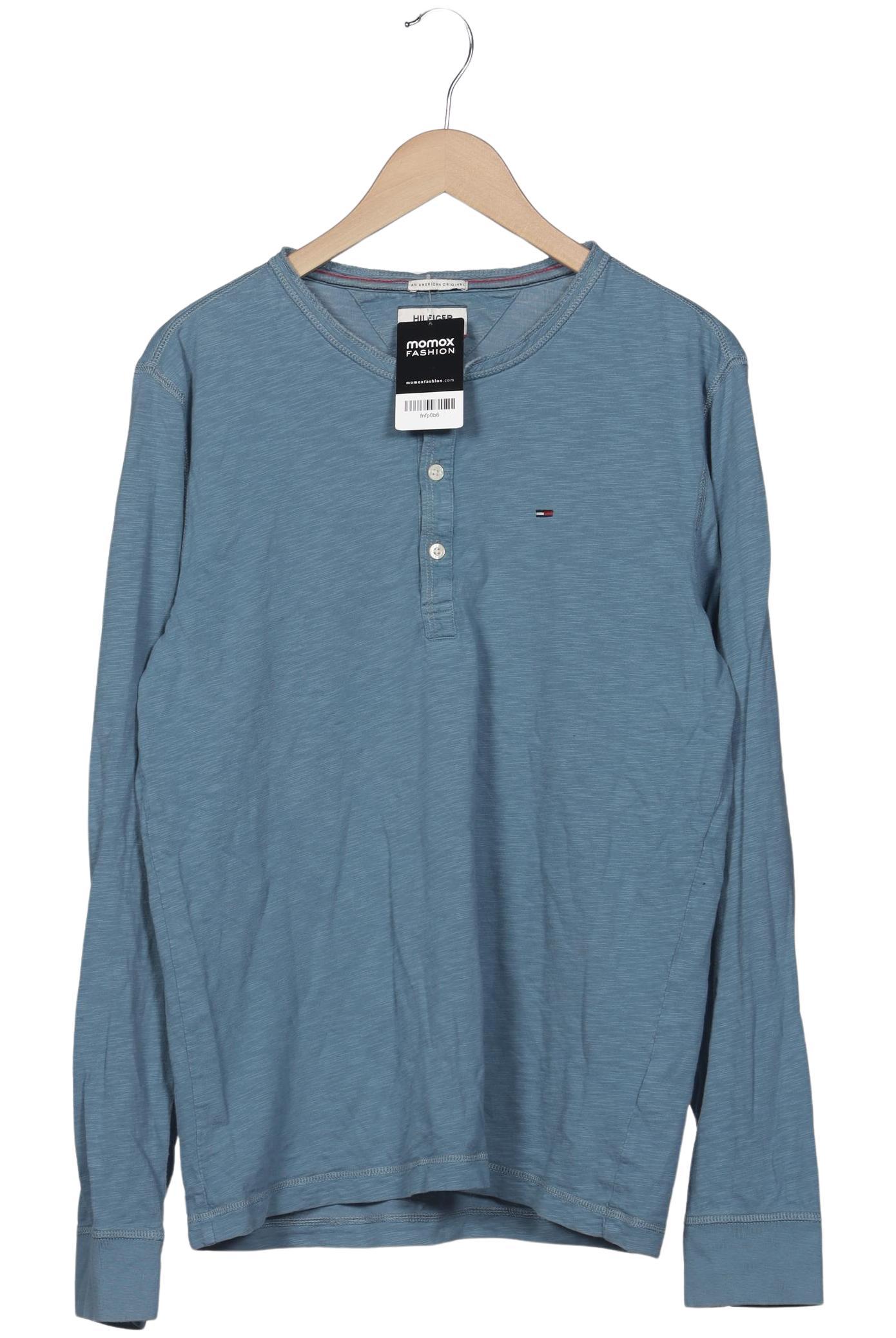 

Hilfiger Denim Herren Langarmshirt, hellblau, Gr. 52