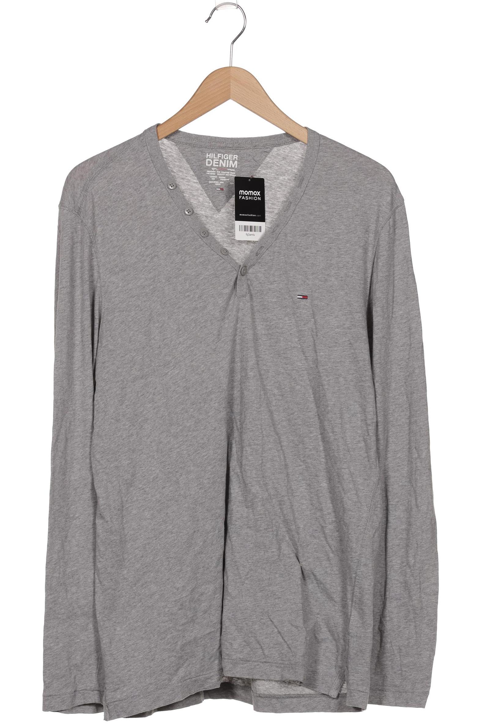 

Hilfiger Denim Herren Langarmshirt, grau, Gr. 54