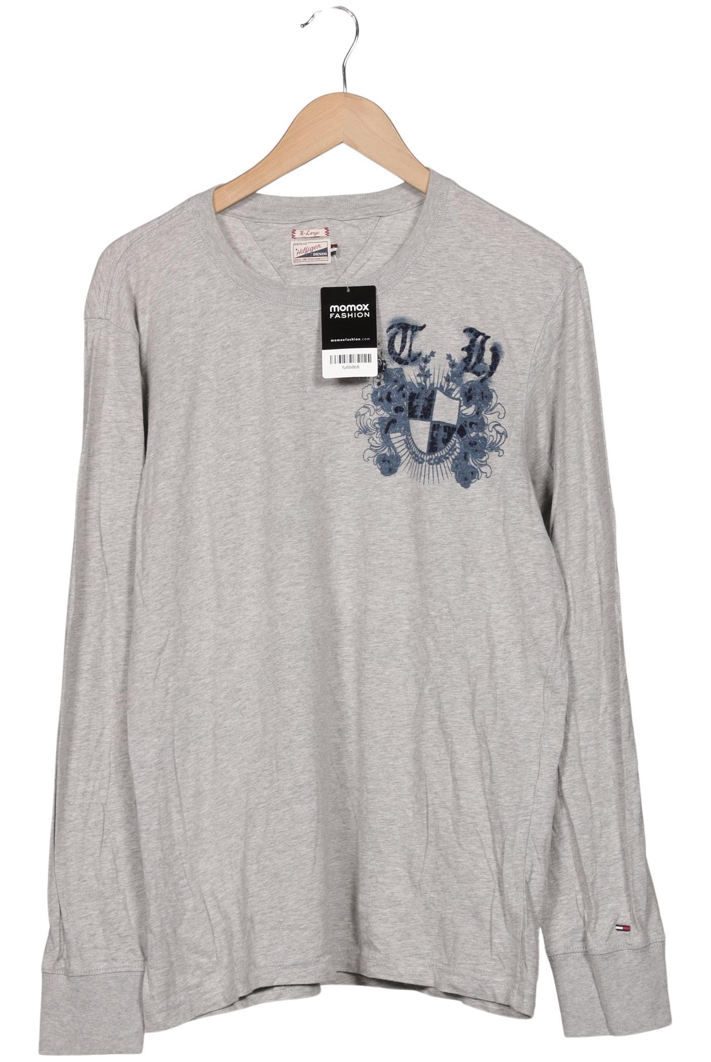 

Hilfiger Denim Herren Langarmshirt, grau, Gr. 54
