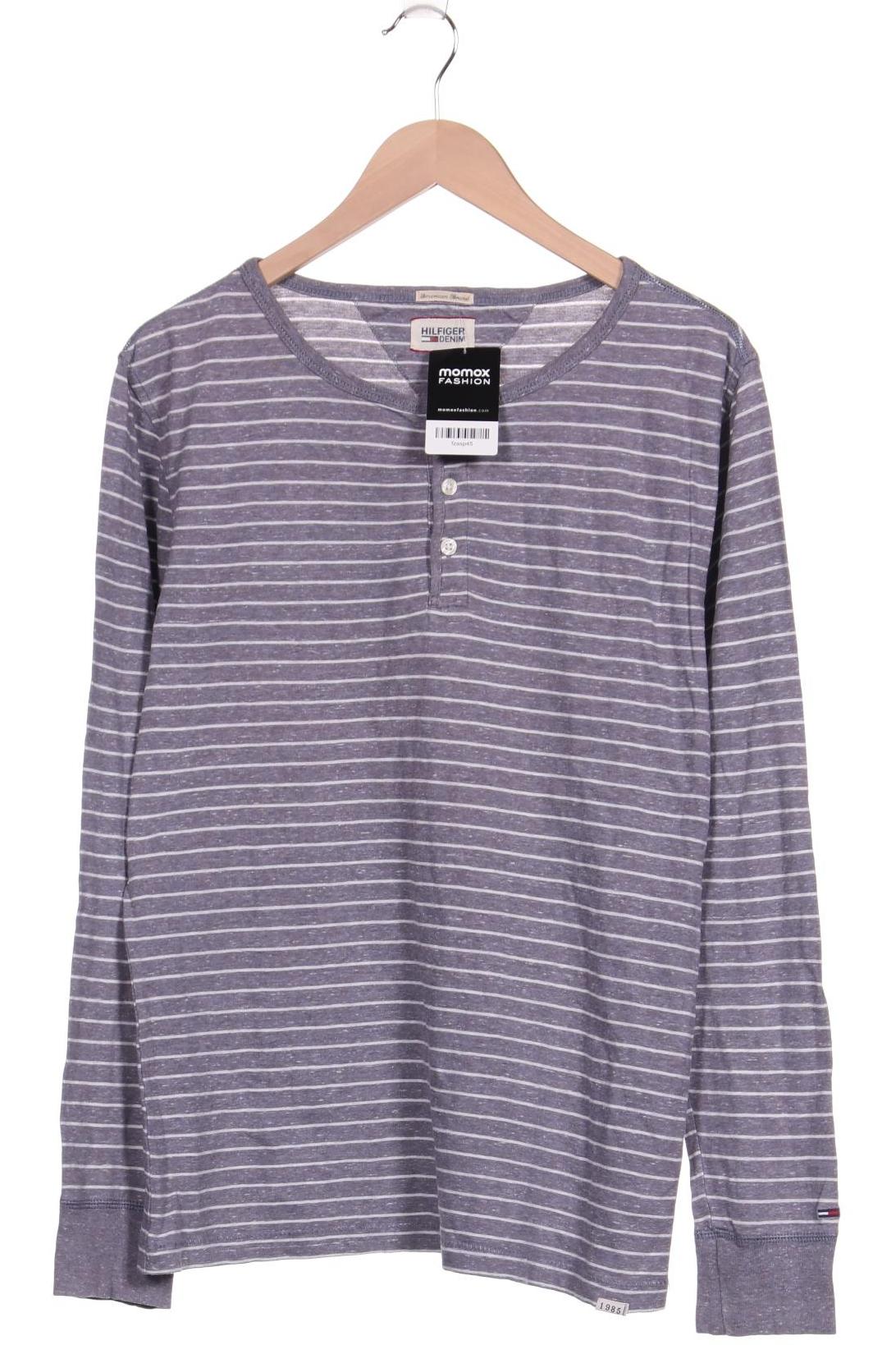 

HILFIGER DENIM Herren Langarmshirt, grau