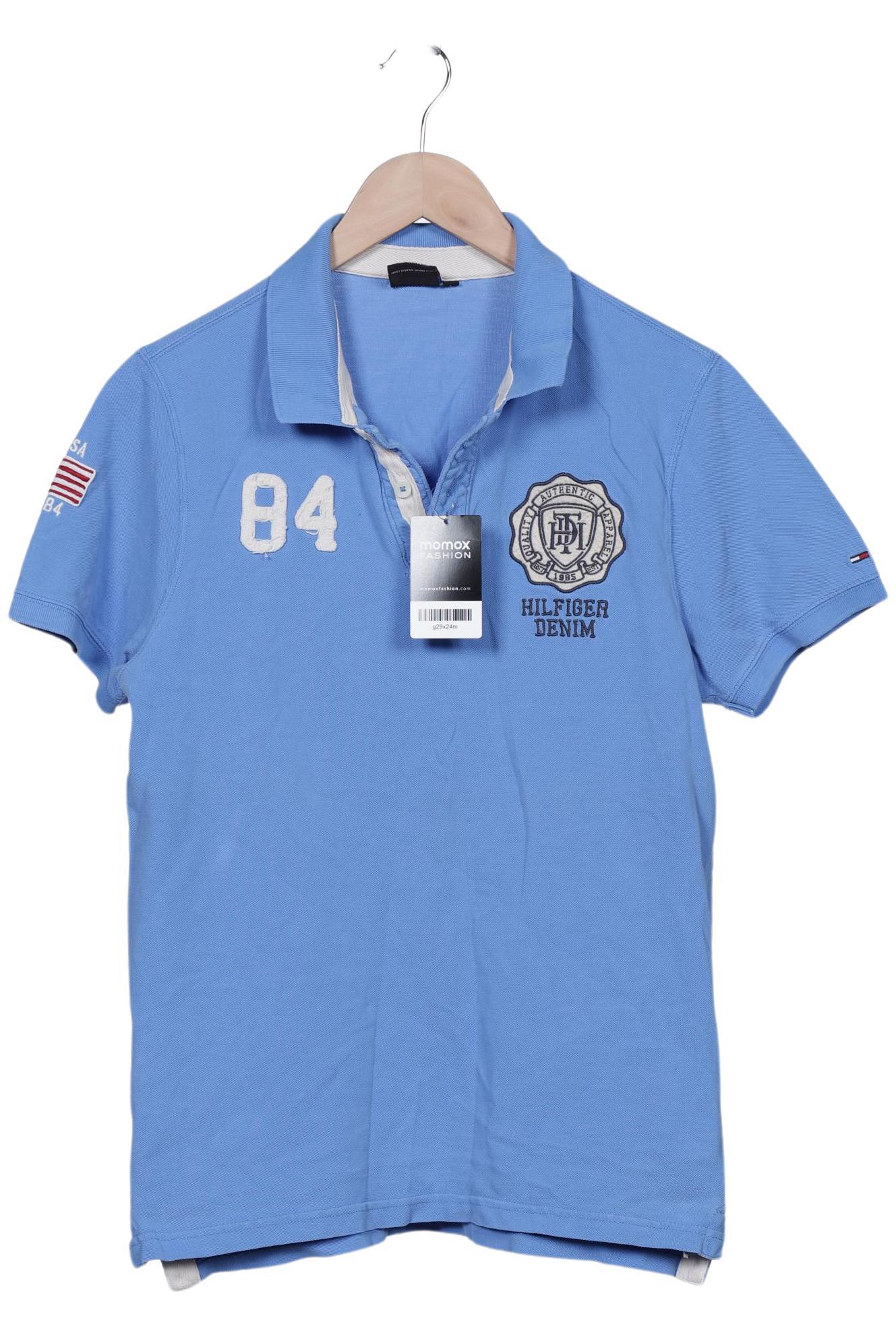 

Hilfiger Denim Herren Poloshirt, blau, Gr. 52
