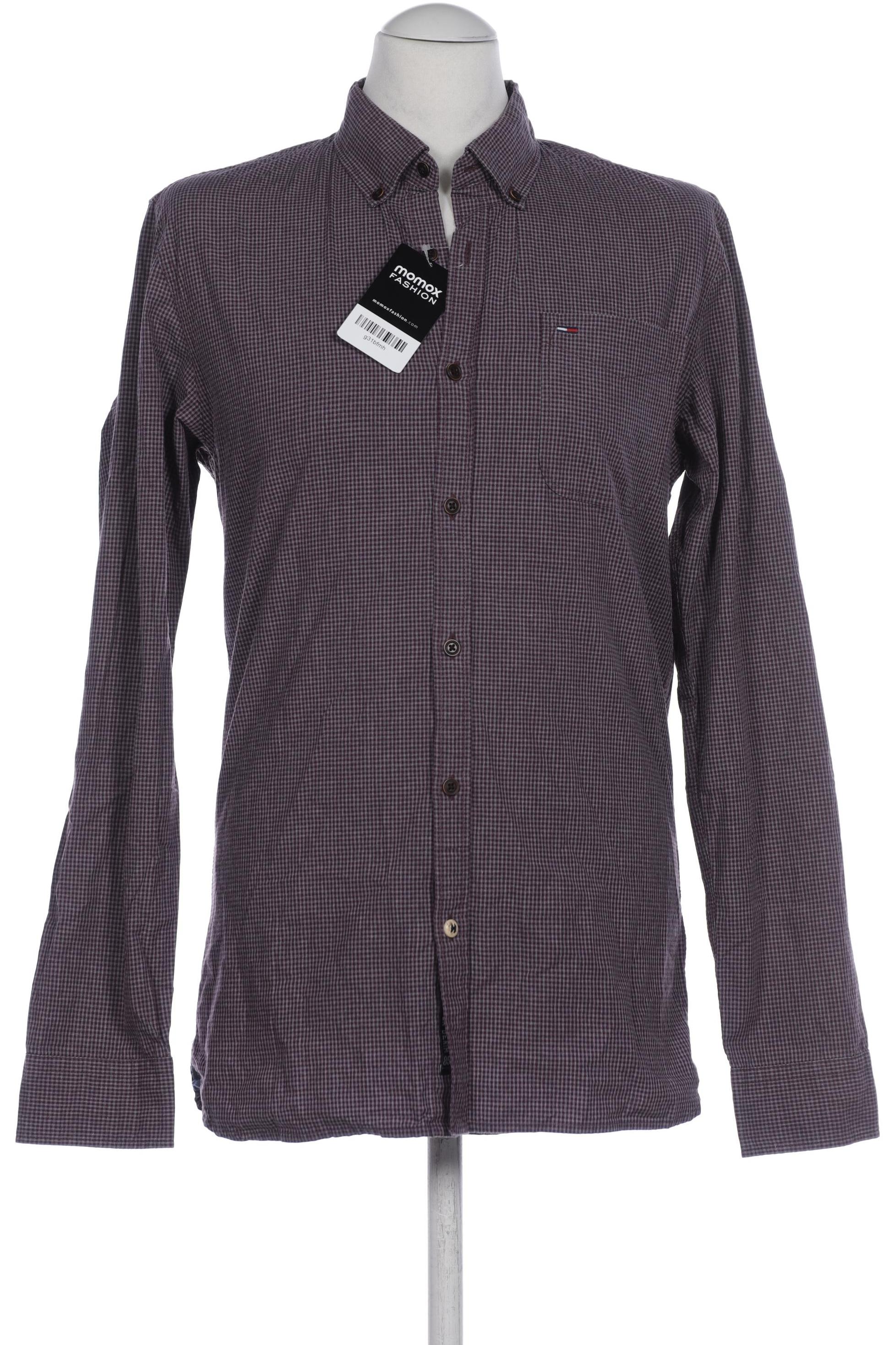 

Hilfiger Denim Herren Hemd, bordeaux, Gr. 48