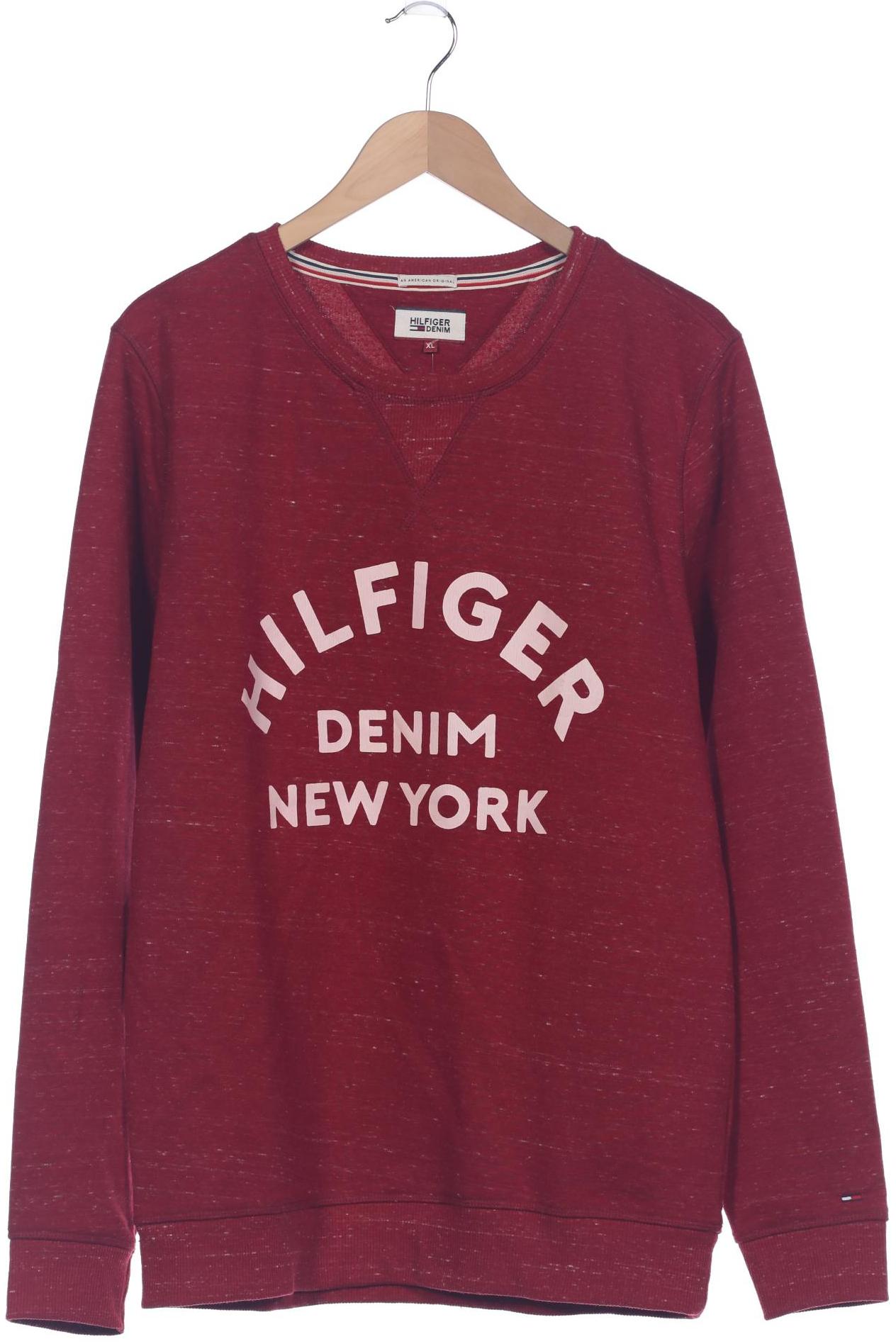 

Hilfiger Denim Herren Sweatshirt, bordeaux, Gr. 54