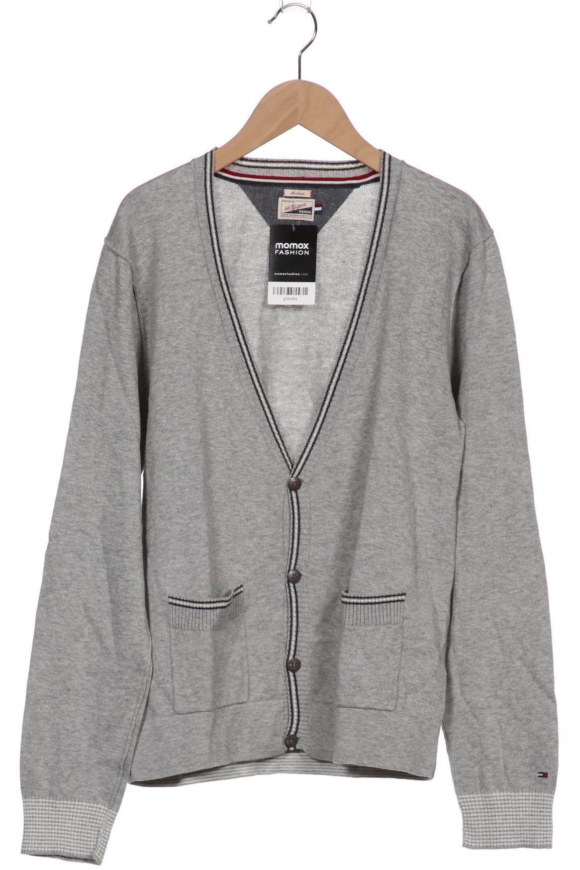 

HILFIGER DENIM Herren Strickjacke, grau