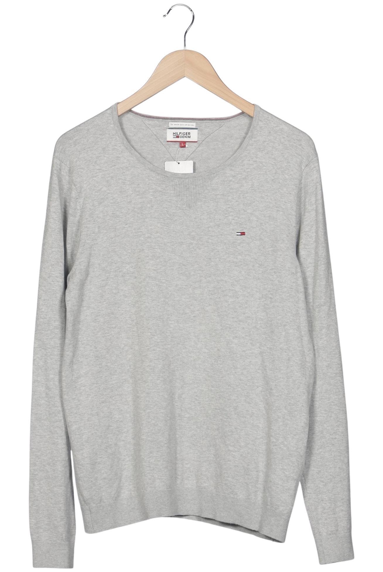 

Hilfiger Denim Herren Pullover, grau, Gr. 52