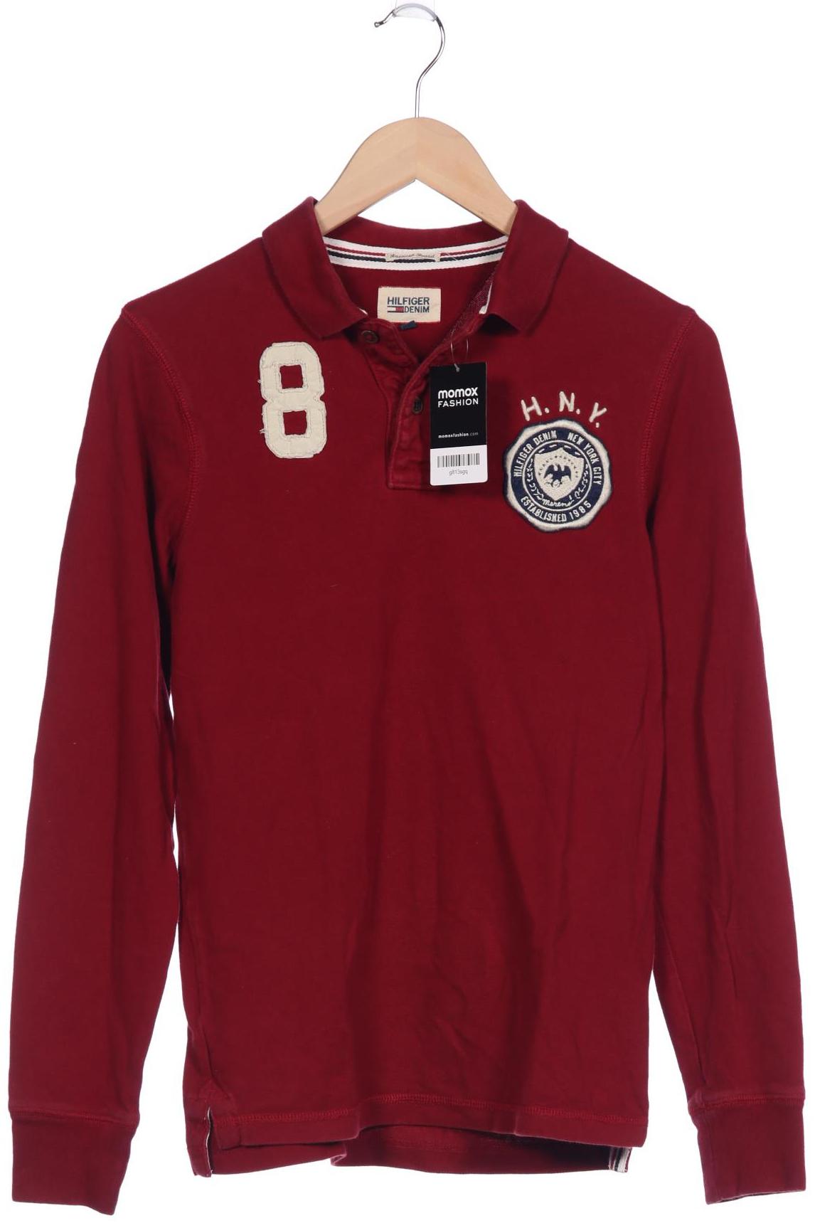 

HILFIGER DENIM Herren Poloshirt, bordeaux