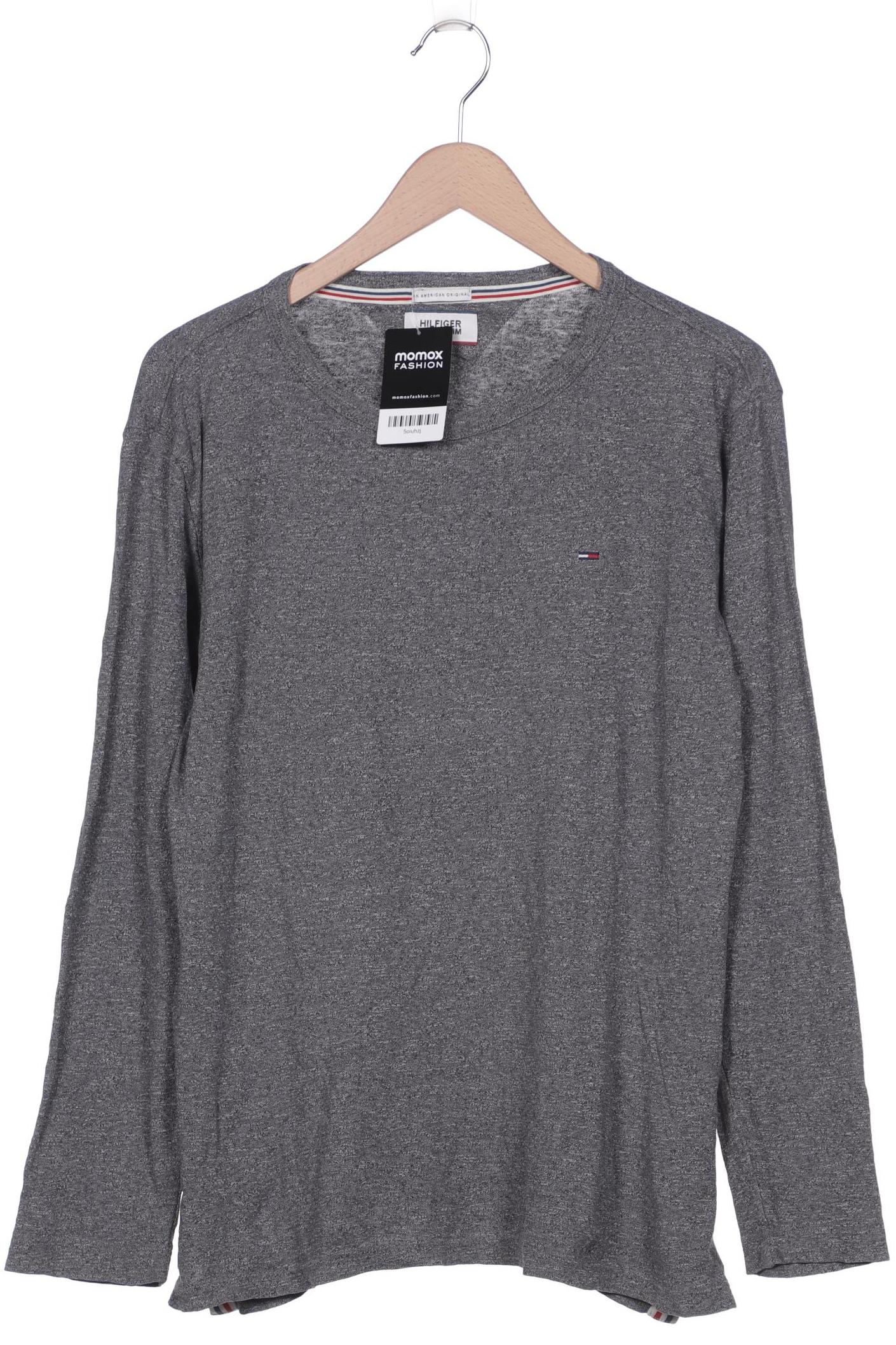 

Hilfiger Denim Herren Langarmshirt, grau, Gr. 48